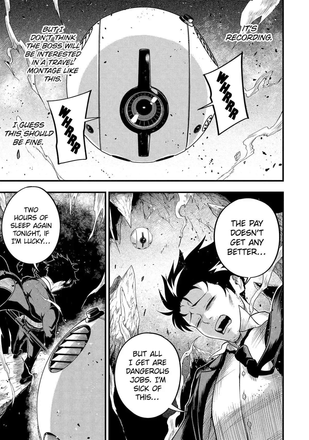 Shachiku Kensei, Haishinsha ni Naru: Black Guild Kaishain, Ukkari Kaisha-you Kaisen de S-kyuu Monster o Aite ni Musou Suru Tokoro o Zenkoku Haishin Shiteshimau Chapter 1 page 25