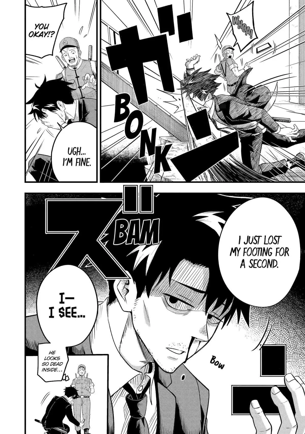 Shachiku Kensei, Haishinsha ni Naru: Black Guild Kaishain, Ukkari Kaisha-you Kaisen de S-kyuu Monster o Aite ni Musou Suru Tokoro o Zenkoku Haishin Shiteshimau Chapter 1 page 14