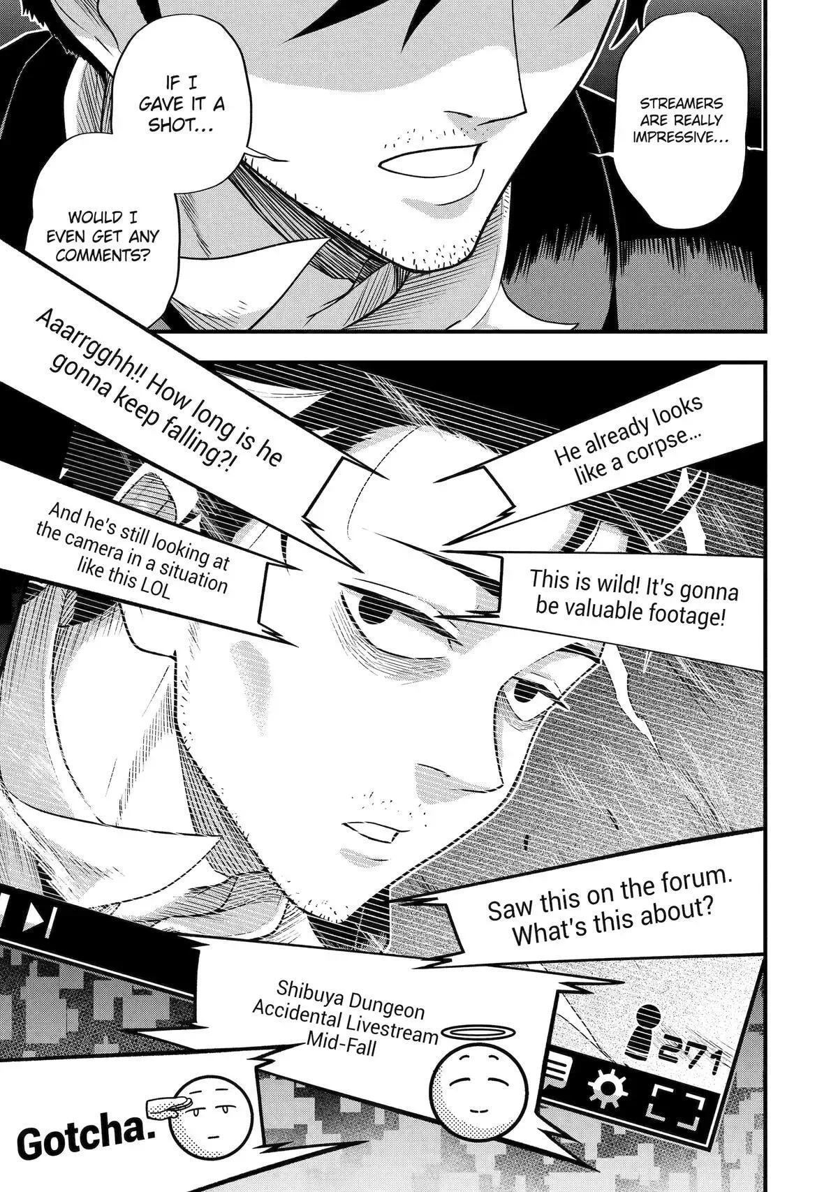 Shachiku Kensei, Haishinsha ni Naru: Black Guild Kaishain, Ukkari Kaisha-you Kaisen de S-kyuu Monster o Aite ni Musou Suru Tokoro o Zenkoku Haishin Shiteshimau Chapter 1 page 33