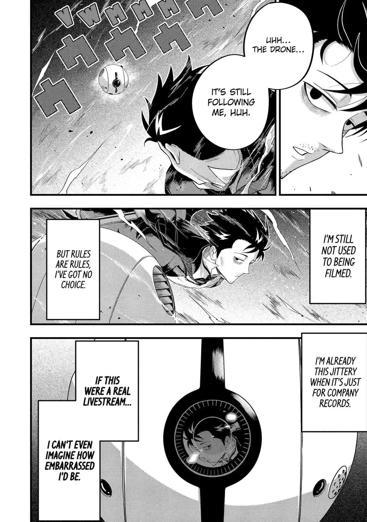 Shachiku Kensei, Haishinsha ni Naru: Black Guild Kaishain, Ukkari Kaisha-you Kaisen de S-kyuu Monster o Aite ni Musou Suru Tokoro o Zenkoku Haishin Shiteshimau Chapter 1 page 32