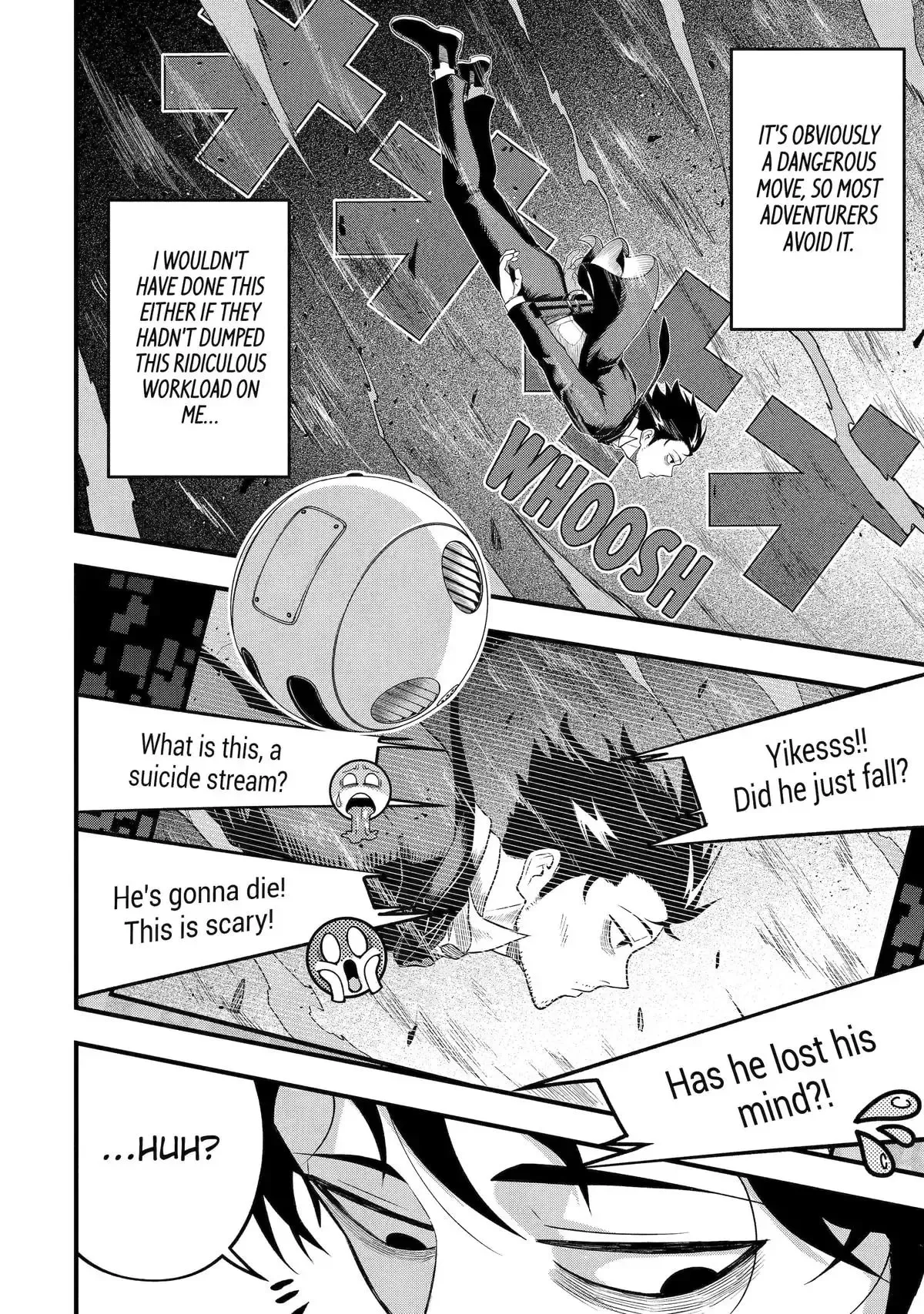 Shachiku Kensei, Haishinsha ni Naru: Black Guild Kaishain, Ukkari Kaisha-you Kaisen de S-kyuu Monster o Aite ni Musou Suru Tokoro o Zenkoku Haishin Shiteshimau Chapter 1 page 30