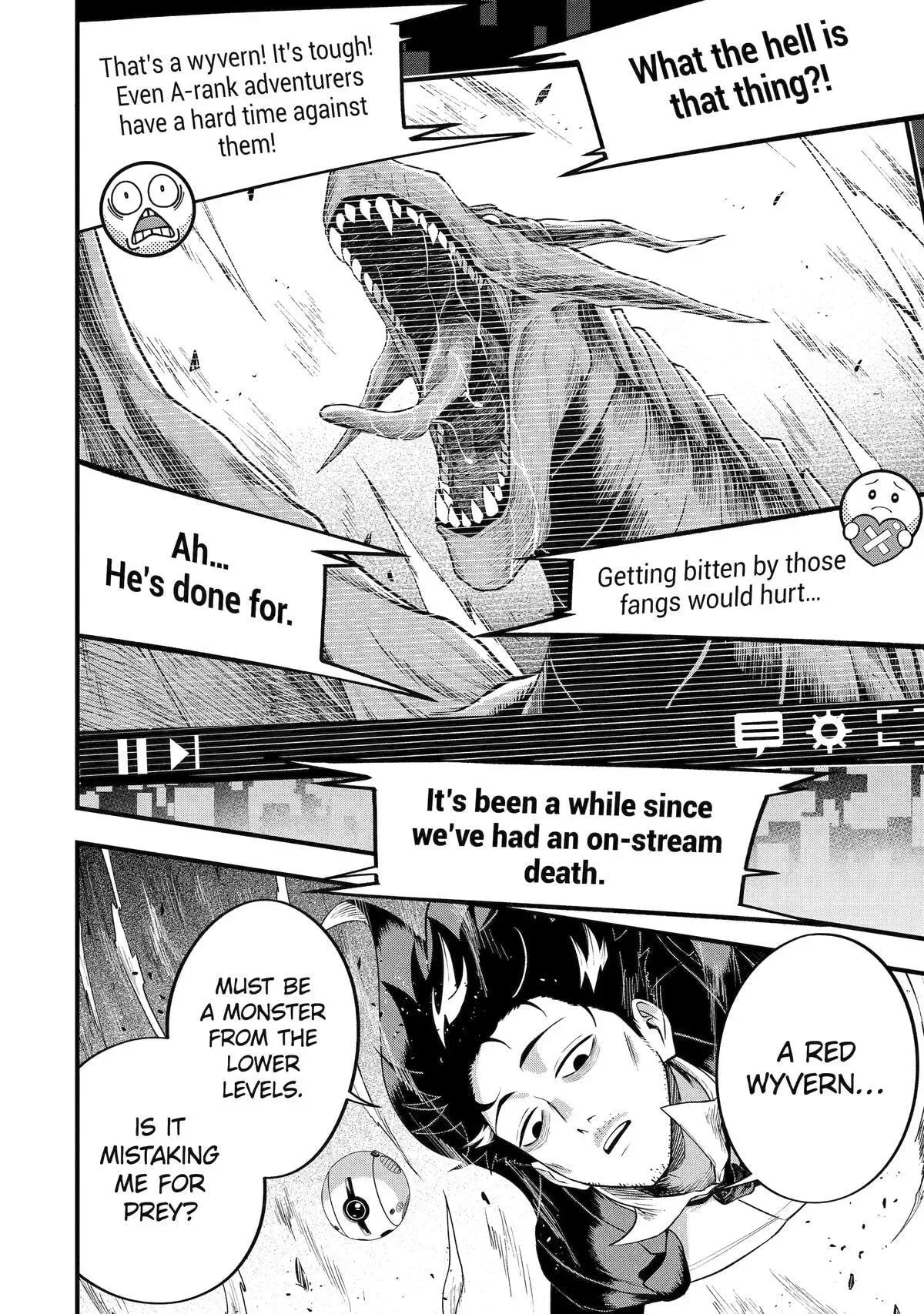 Shachiku Kensei, Haishinsha ni Naru: Black Guild Kaishain, Ukkari Kaisha-you Kaisen de S-kyuu Monster o Aite ni Musou Suru Tokoro o Zenkoku Haishin Shiteshimau Chapter 1 page 37