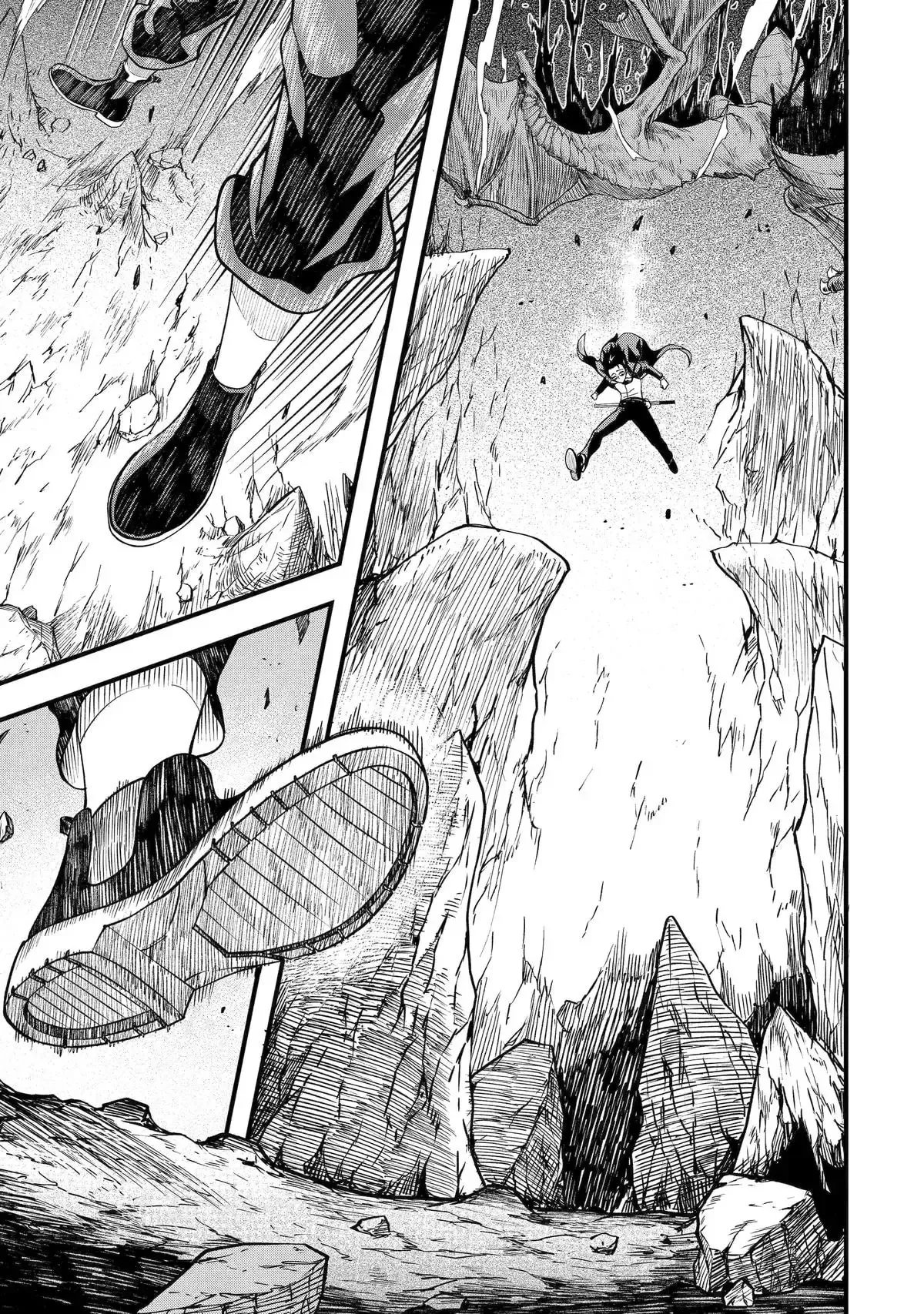Shachiku Kensei, Haishinsha ni Naru: Black Guild Kaishain, Ukkari Kaisha-you Kaisen de S-kyuu Monster o Aite ni Musou Suru Tokoro o Zenkoku Haishin Shiteshimau Chapter 1 page 42