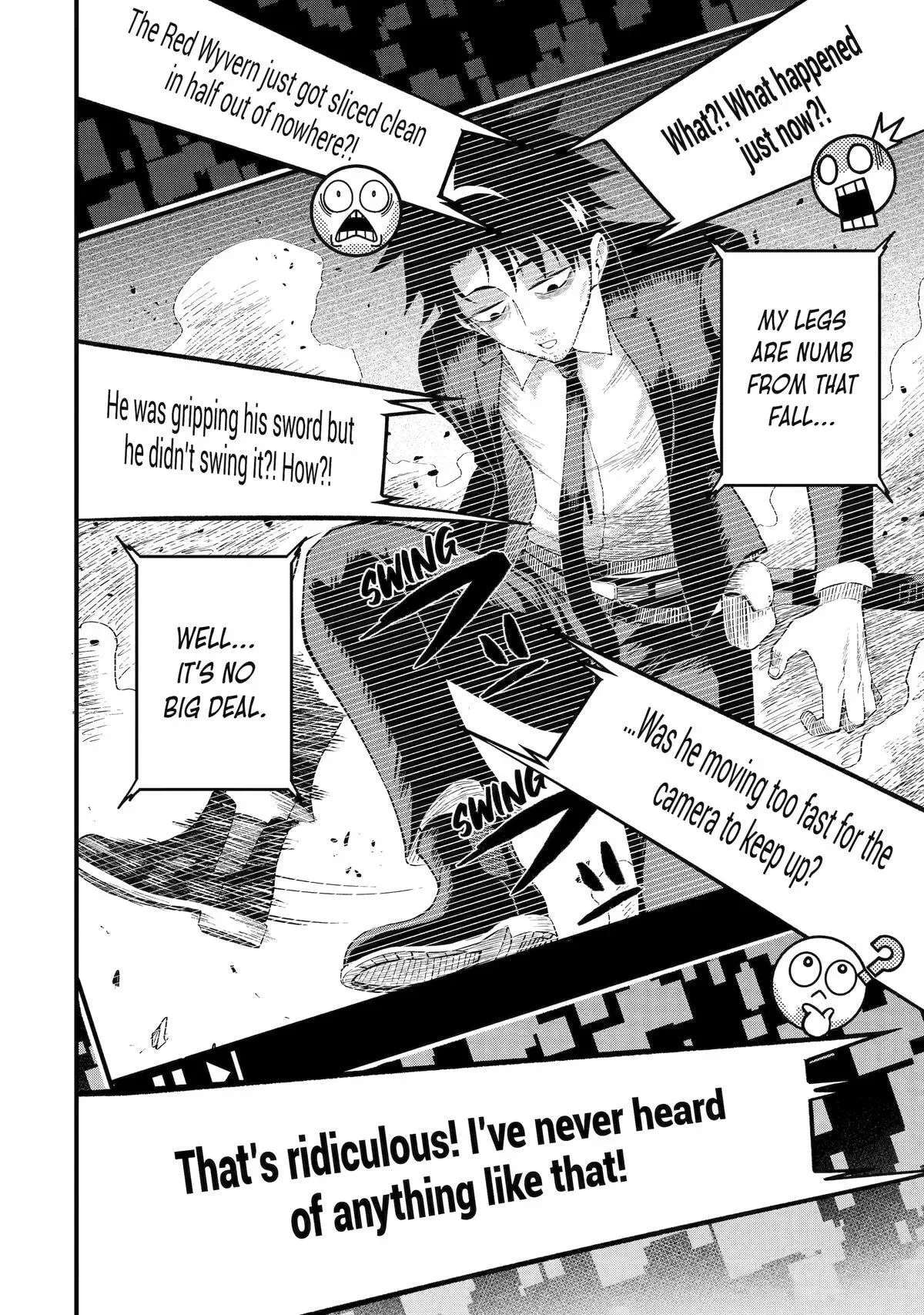 Shachiku Kensei, Haishinsha ni Naru: Black Guild Kaishain, Ukkari Kaisha-you Kaisen de S-kyuu Monster o Aite ni Musou Suru Tokoro o Zenkoku Haishin Shiteshimau Chapter 1 page 45