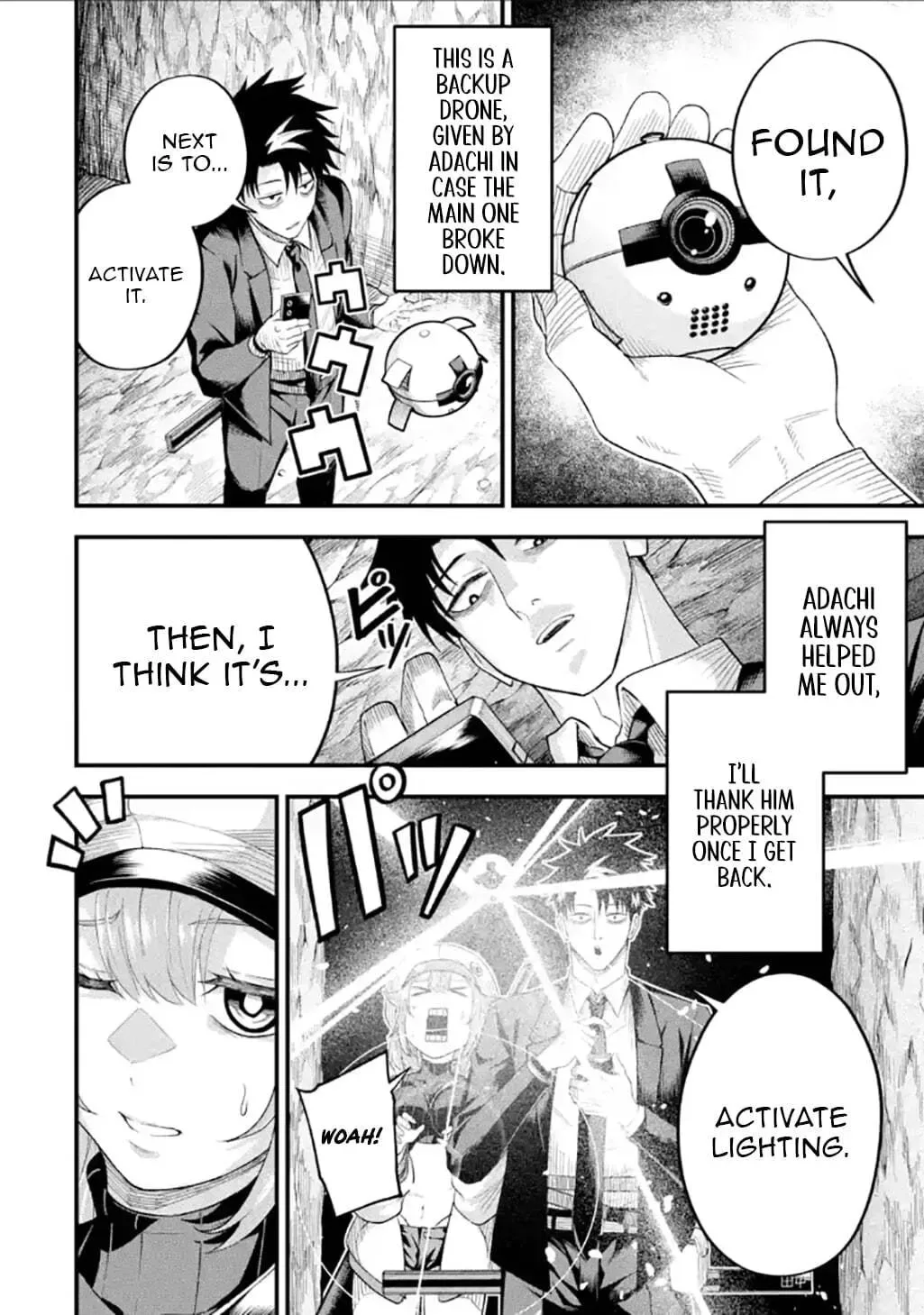Shachiku Kensei, Haishinsha ni Naru: Black Guild Kaishain, Ukkari Kaisha-you Kaisen de S-kyuu Monster o Aite ni Musou Suru Tokoro o Zenkoku Haishin Shiteshimau Chapter 10.3 page 2
