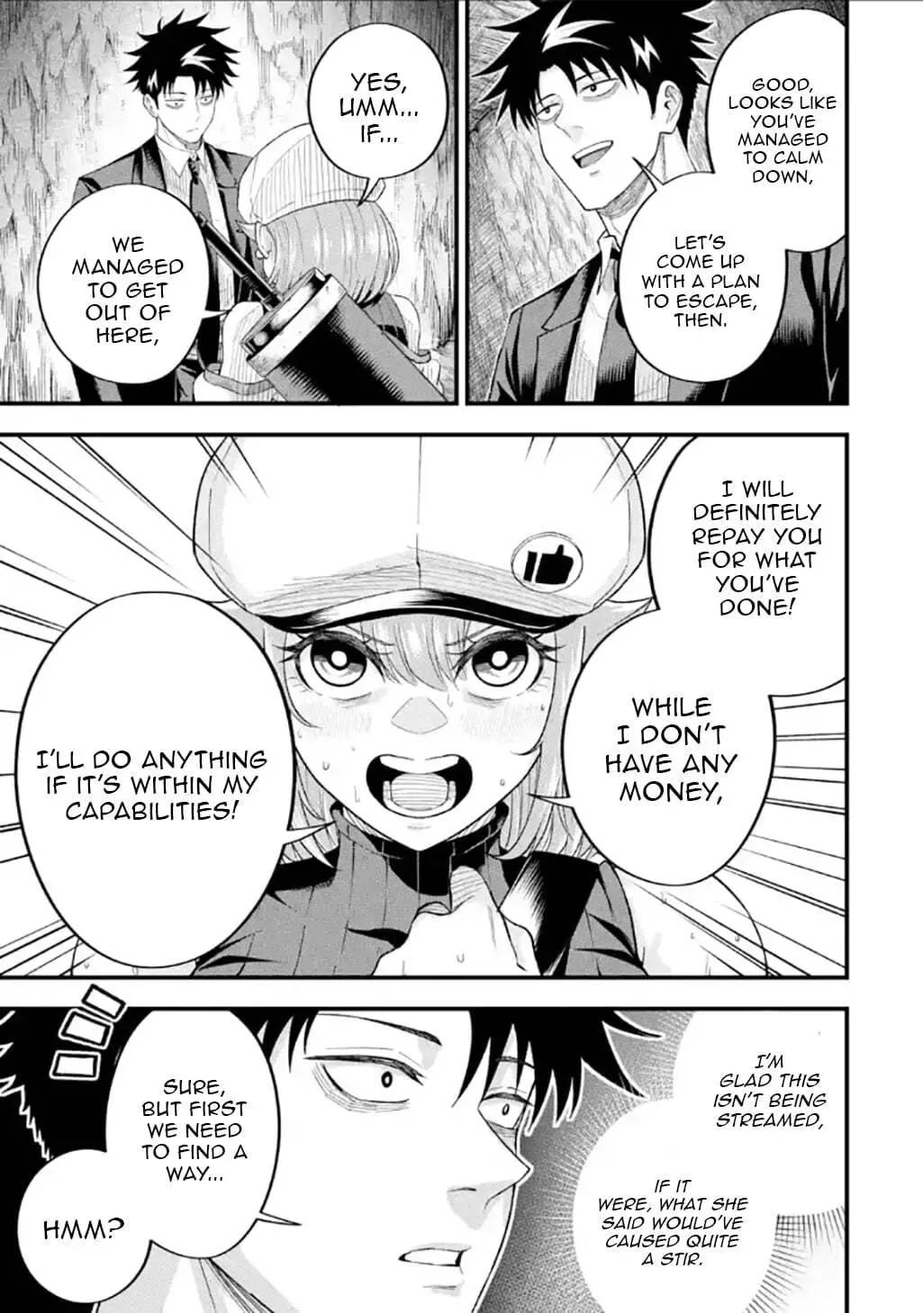 Shachiku Kensei, Haishinsha ni Naru: Black Guild Kaishain, Ukkari Kaisha-you Kaisen de S-kyuu Monster o Aite ni Musou Suru Tokoro o Zenkoku Haishin Shiteshimau Chapter 10.3 page 7