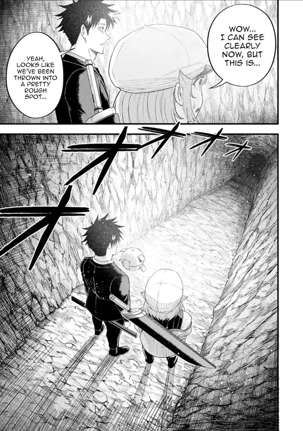 Shachiku Kensei, Haishinsha ni Naru: Black Guild Kaishain, Ukkari Kaisha-you Kaisen de S-kyuu Monster o Aite ni Musou Suru Tokoro o Zenkoku Haishin Shiteshimau Chapter 10.3 page 3