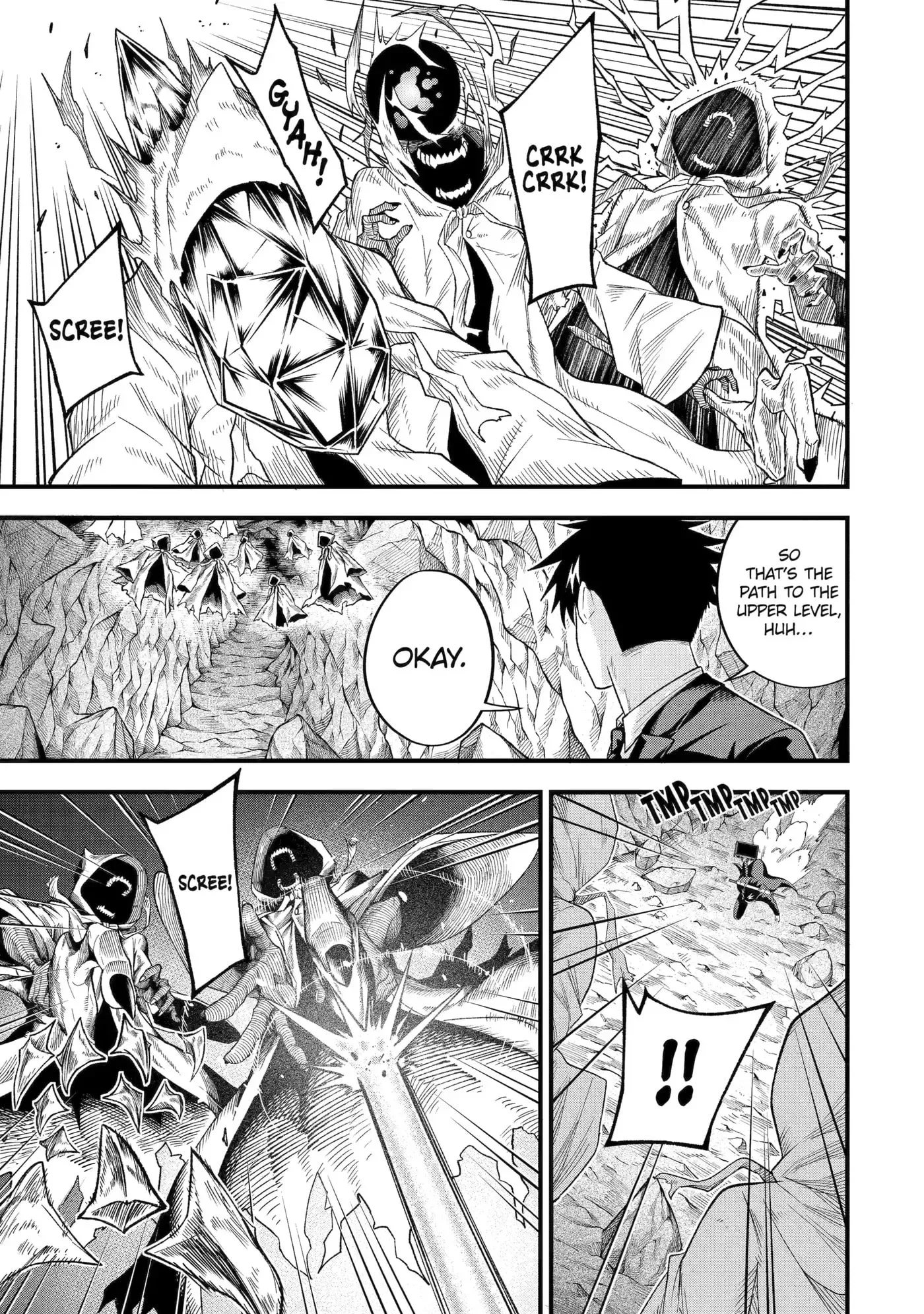 Shachiku Kensei, Haishinsha ni Naru: Black Guild Kaishain, Ukkari Kaisha-you Kaisen de S-kyuu Monster o Aite ni Musou Suru Tokoro o Zenkoku Haishin Shiteshimau Chapter 10 page 3