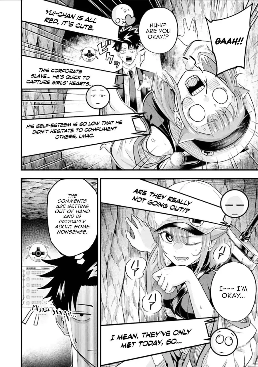 Shachiku Kensei, Haishinsha ni Naru: Black Guild Kaishain, Ukkari Kaisha-you Kaisen de S-kyuu Monster o Aite ni Musou Suru Tokoro o Zenkoku Haishin Shiteshimau Chapter 11.2 page 3