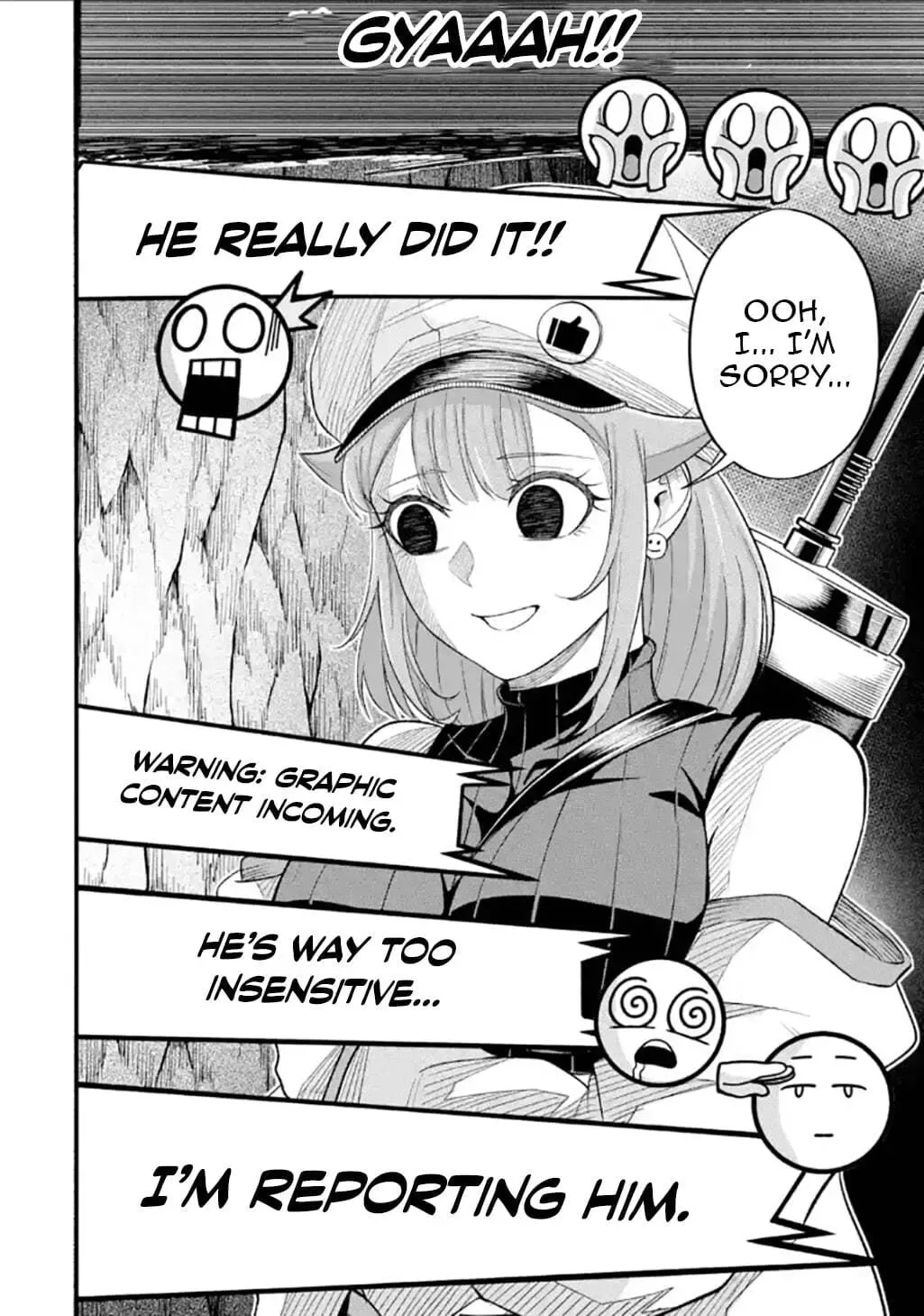 Shachiku Kensei, Haishinsha ni Naru: Black Guild Kaishain, Ukkari Kaisha-you Kaisen de S-kyuu Monster o Aite ni Musou Suru Tokoro o Zenkoku Haishin Shiteshimau Chapter 11.2 page 7
