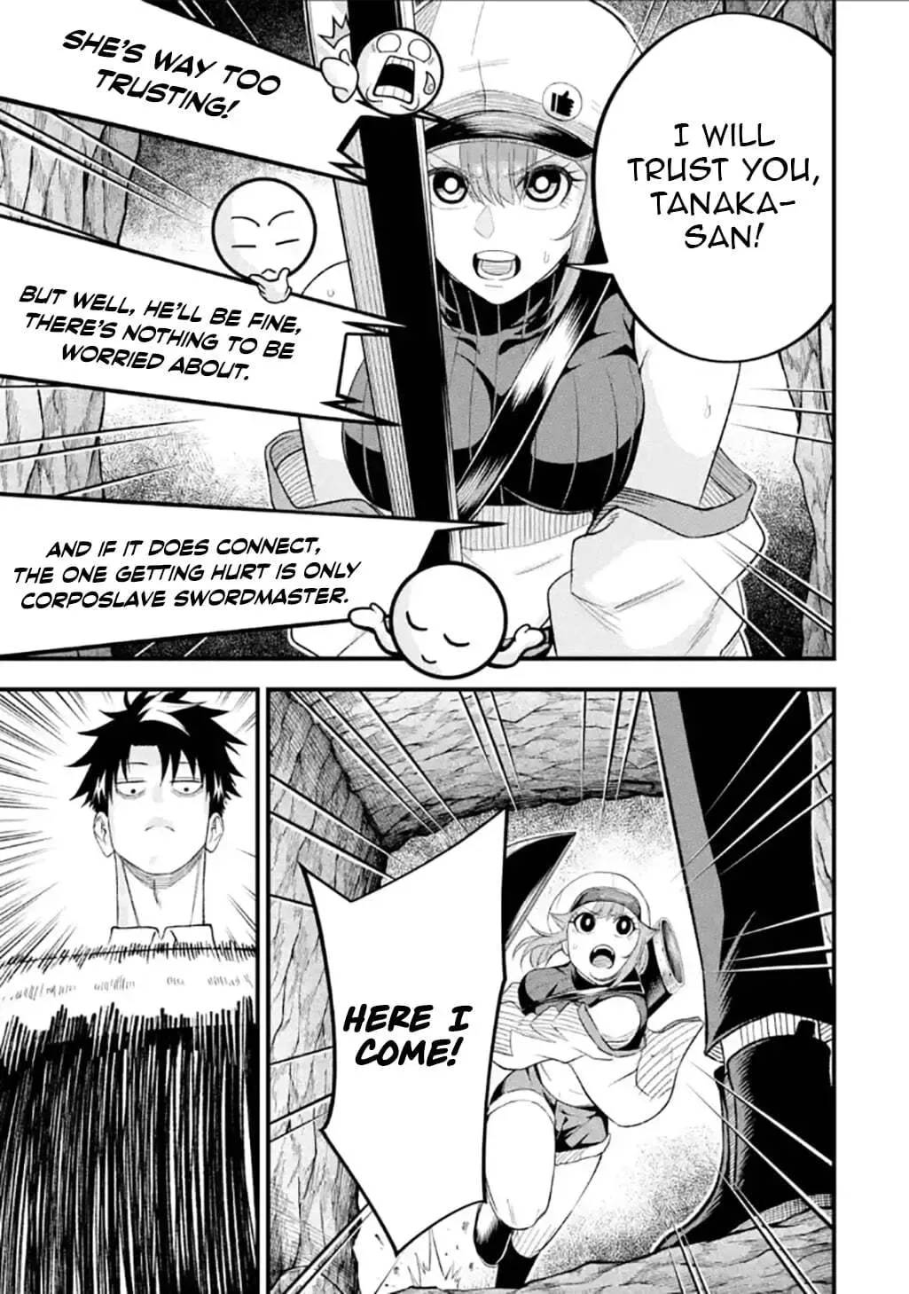 Shachiku Kensei, Haishinsha ni Naru: Black Guild Kaishain, Ukkari Kaisha-you Kaisen de S-kyuu Monster o Aite ni Musou Suru Tokoro o Zenkoku Haishin Shiteshimau Chapter 11.2 page 10
