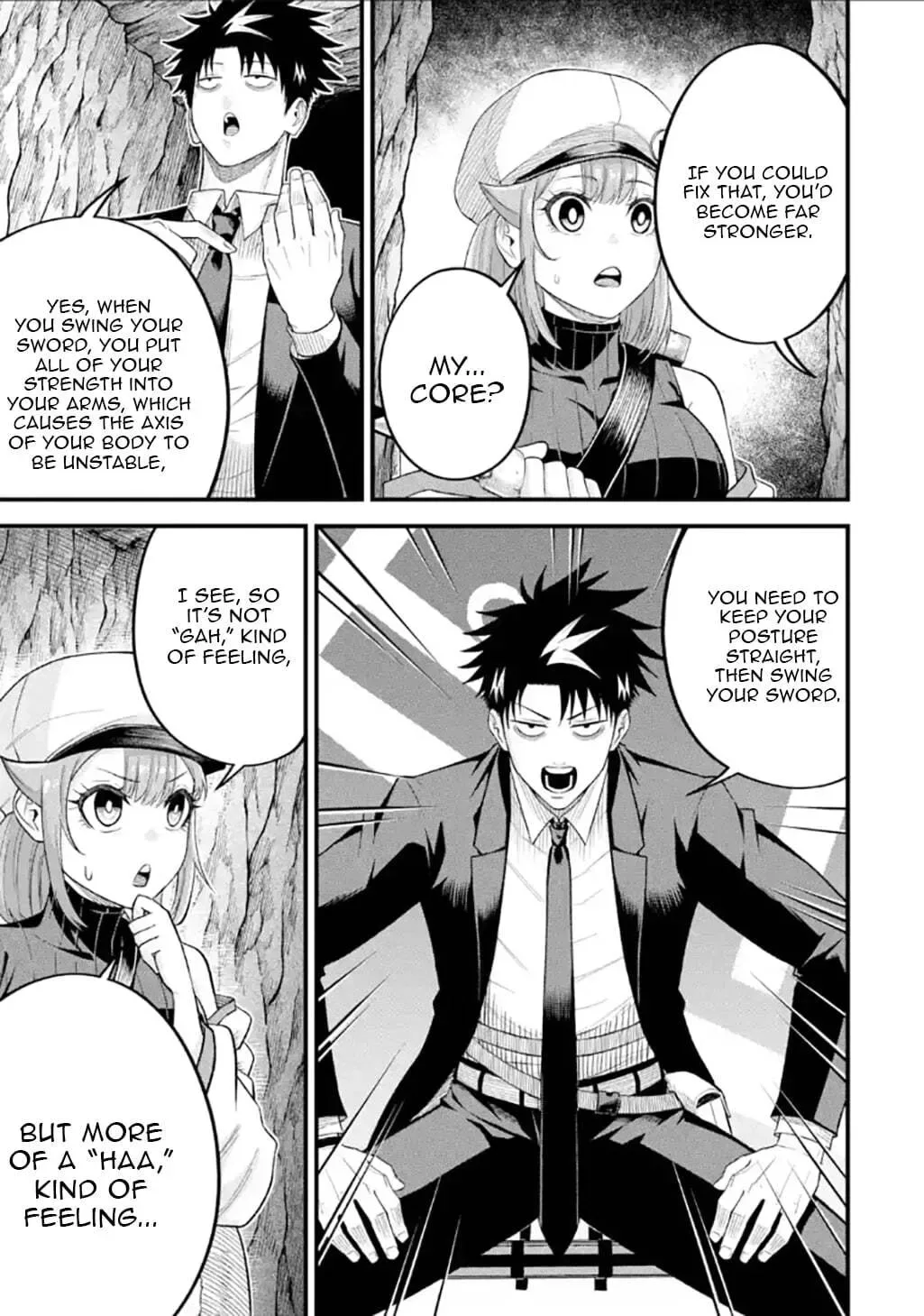 Shachiku Kensei, Haishinsha ni Naru: Black Guild Kaishain, Ukkari Kaisha-you Kaisen de S-kyuu Monster o Aite ni Musou Suru Tokoro o Zenkoku Haishin Shiteshimau Chapter 11.2 page 12
