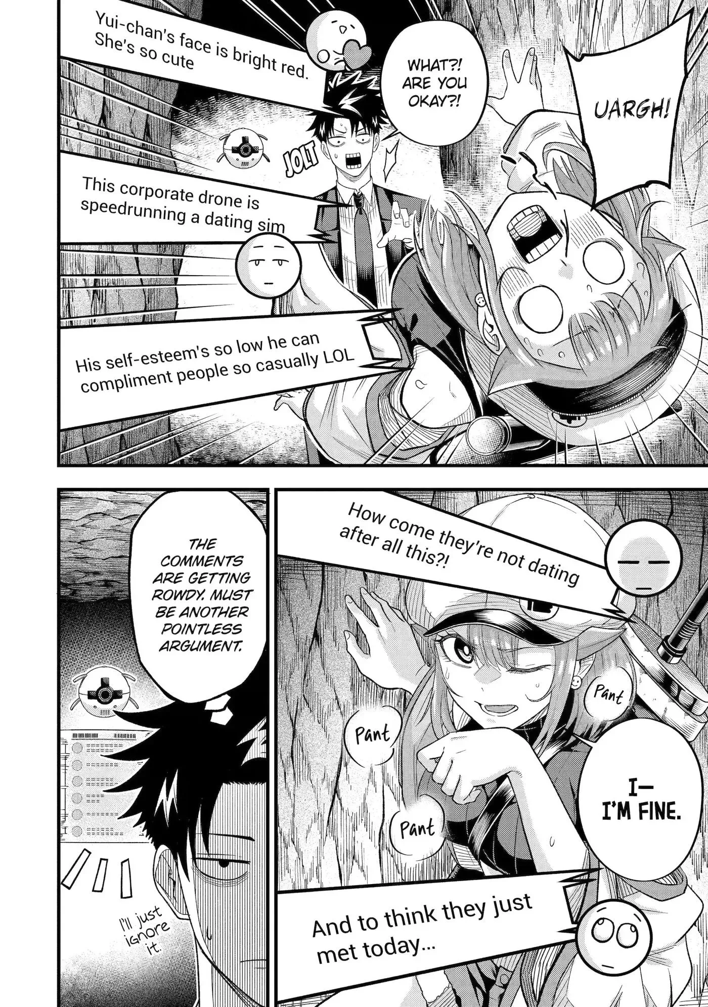 Shachiku Kensei, Haishinsha ni Naru: Black Guild Kaishain, Ukkari Kaisha-you Kaisen de S-kyuu Monster o Aite ni Musou Suru Tokoro o Zenkoku Haishin Shiteshimau Chapter 11 page 22