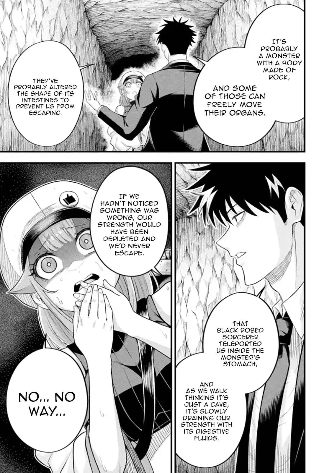 Shachiku Kensei, Haishinsha ni Naru: Black Guild Kaishain, Ukkari Kaisha-you Kaisen de S-kyuu Monster o Aite ni Musou Suru Tokoro o Zenkoku Haishin Shiteshimau Chapter 12.1 page 9