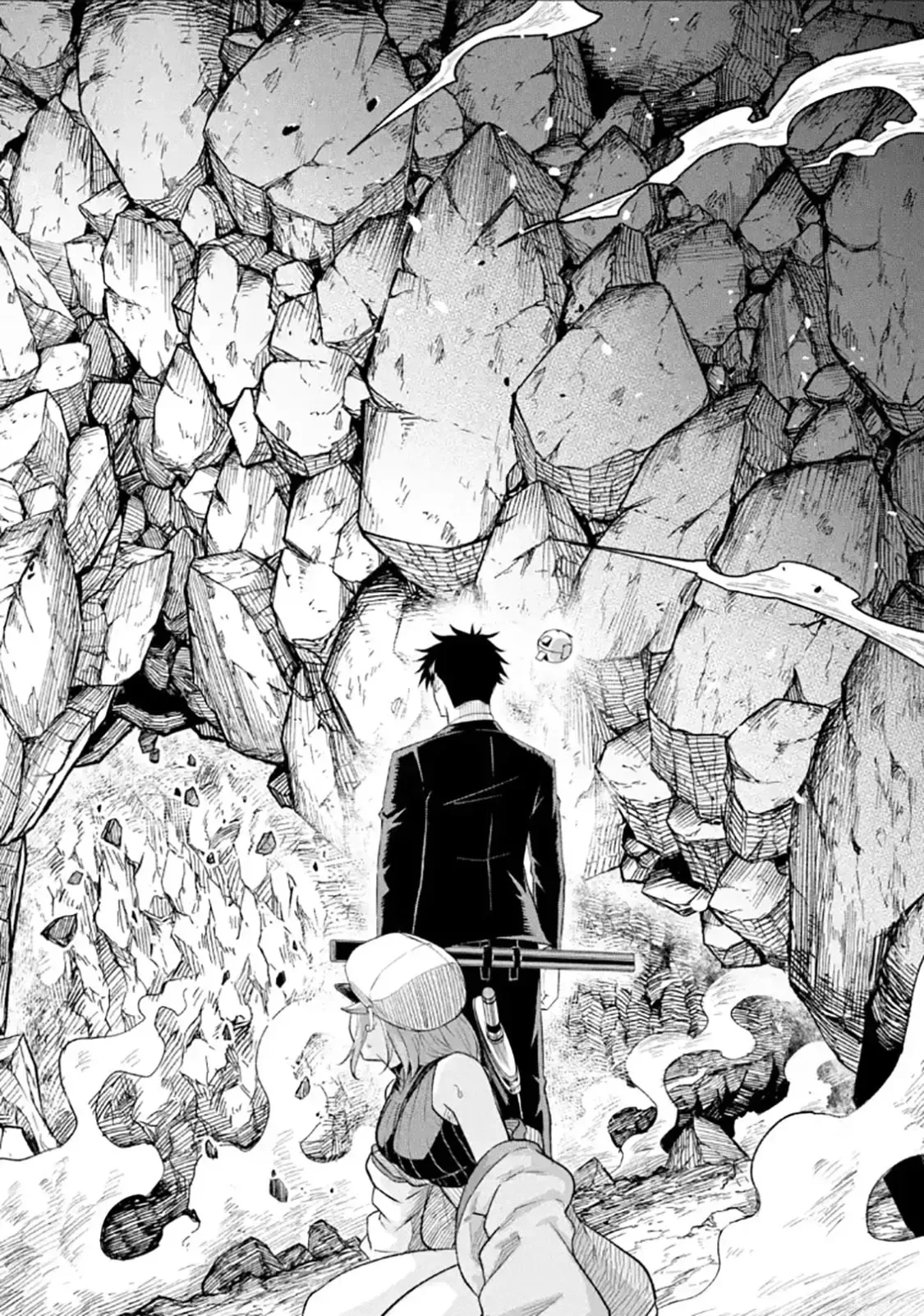 Shachiku Kensei, Haishinsha ni Naru: Black Guild Kaishain, Ukkari Kaisha-you Kaisen de S-kyuu Monster o Aite ni Musou Suru Tokoro o Zenkoku Haishin Shiteshimau Chapter 12.2 page 3