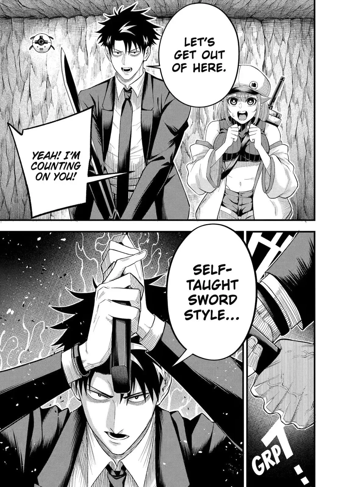 Shachiku Kensei, Haishinsha ni Naru: Black Guild Kaishain, Ukkari Kaisha-you Kaisen de S-kyuu Monster o Aite ni Musou Suru Tokoro o Zenkoku Haishin Shiteshimau Chapter 12 page 11