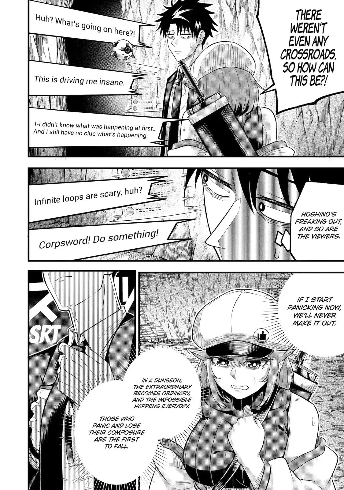 Shachiku Kensei, Haishinsha ni Naru: Black Guild Kaishain, Ukkari Kaisha-you Kaisen de S-kyuu Monster o Aite ni Musou Suru Tokoro o Zenkoku Haishin Shiteshimau Chapter 12 page 4
