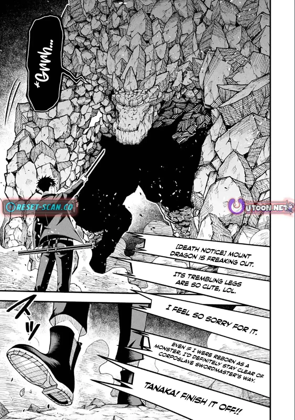 Shachiku Kensei, Haishinsha ni Naru: Black Guild Kaishain, Ukkari Kaisha-you Kaisen de S-kyuu Monster o Aite ni Musou Suru Tokoro o Zenkoku Haishin Shiteshimau Chapter 13.1 page 13