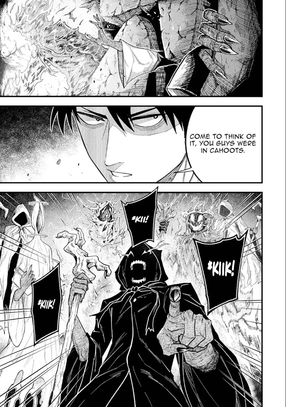 Shachiku Kensei, Haishinsha ni Naru: Black Guild Kaishain, Ukkari Kaisha-you Kaisen de S-kyuu Monster o Aite ni Musou Suru Tokoro o Zenkoku Haishin Shiteshimau Chapter 13.1 page 15