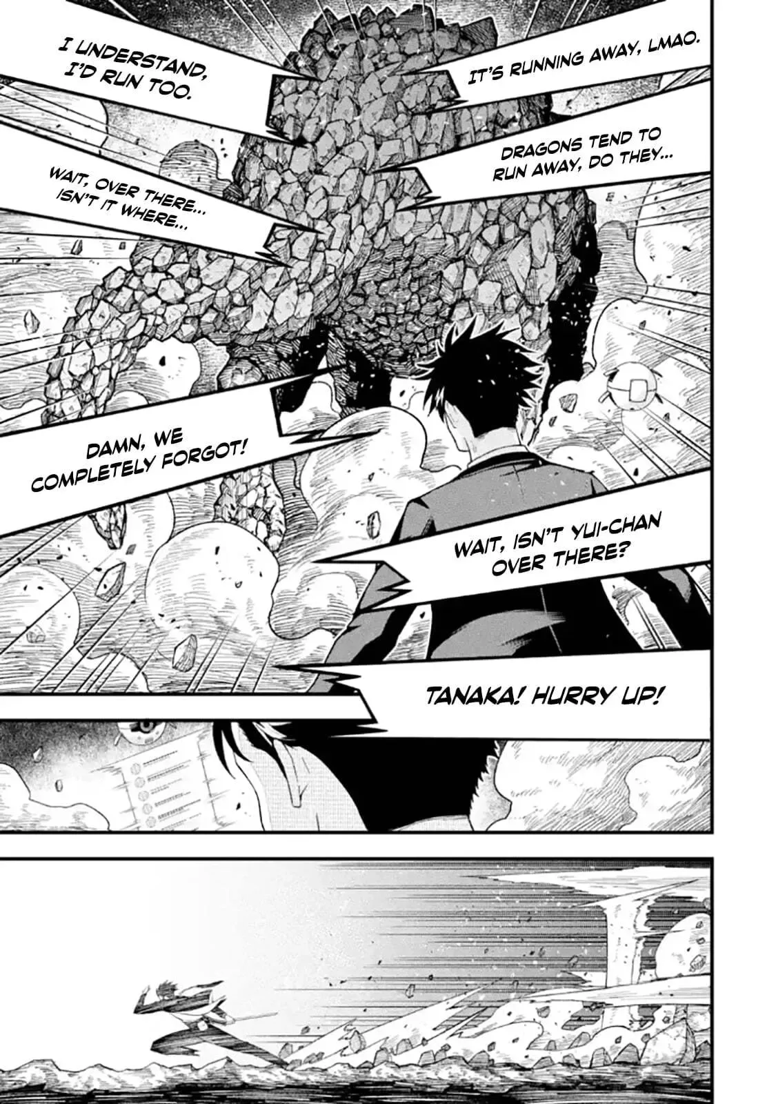 Shachiku Kensei, Haishinsha ni Naru: Black Guild Kaishain, Ukkari Kaisha-you Kaisen de S-kyuu Monster o Aite ni Musou Suru Tokoro o Zenkoku Haishin Shiteshimau Chapter 13.2 page 10