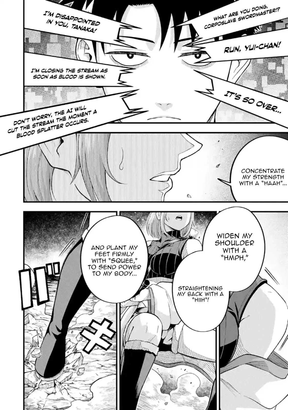 Shachiku Kensei, Haishinsha ni Naru: Black Guild Kaishain, Ukkari Kaisha-you Kaisen de S-kyuu Monster o Aite ni Musou Suru Tokoro o Zenkoku Haishin Shiteshimau Chapter 13.3 page 2