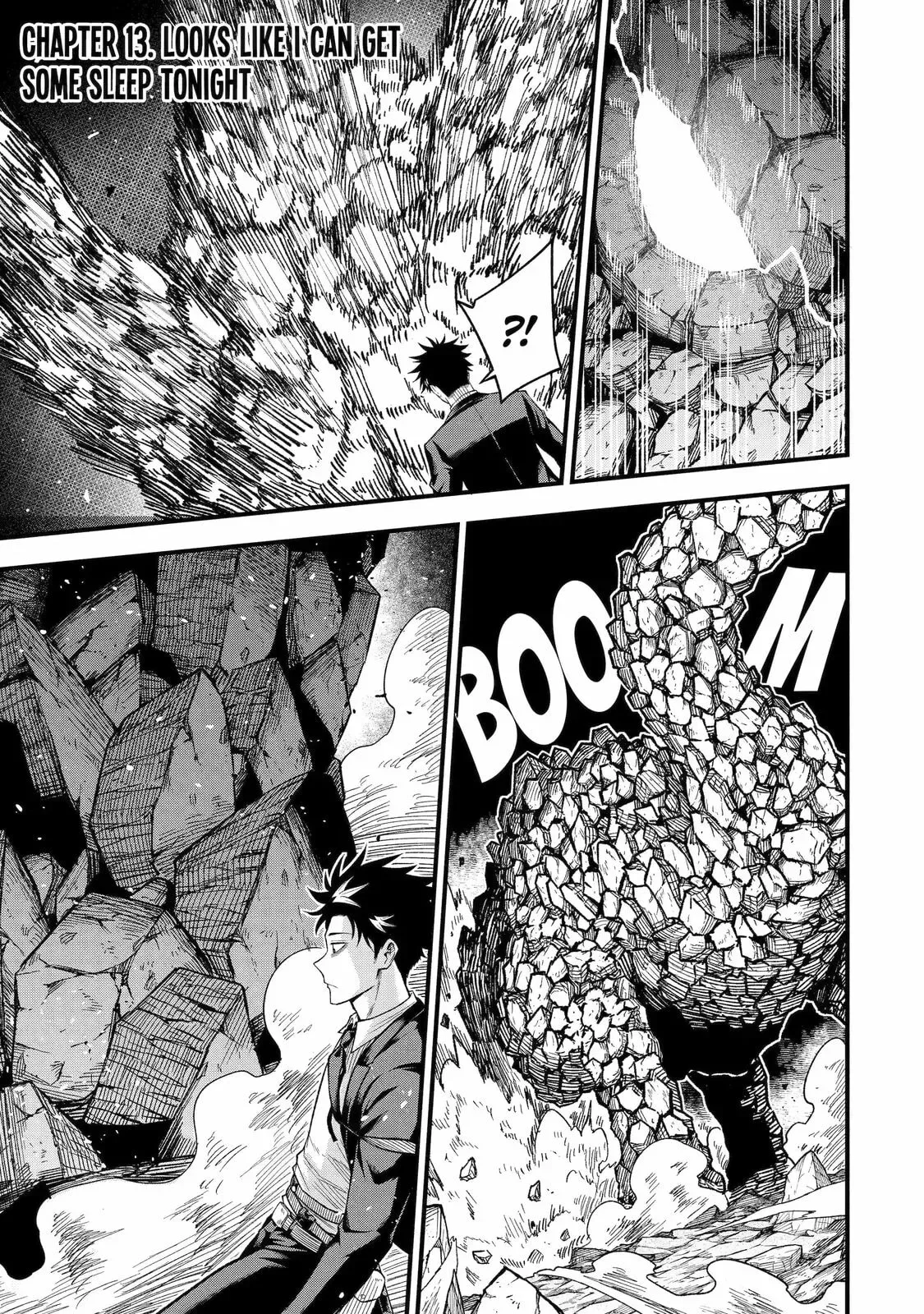 Shachiku Kensei, Haishinsha ni Naru: Black Guild Kaishain, Ukkari Kaisha-you Kaisen de S-kyuu Monster o Aite ni Musou Suru Tokoro o Zenkoku Haishin Shiteshimau Chapter 13 page 1