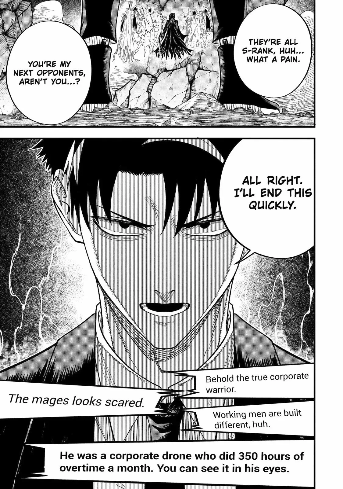 Shachiku Kensei, Haishinsha ni Naru: Black Guild Kaishain, Ukkari Kaisha-you Kaisen de S-kyuu Monster o Aite ni Musou Suru Tokoro o Zenkoku Haishin Shiteshimau Chapter 13 page 16