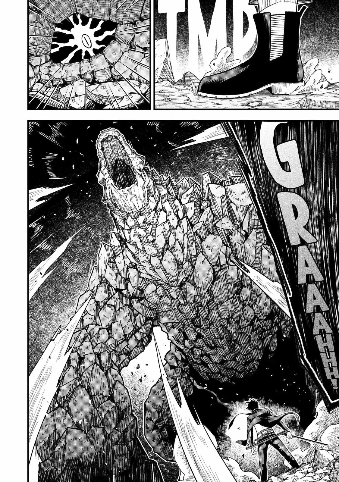 Shachiku Kensei, Haishinsha ni Naru: Black Guild Kaishain, Ukkari Kaisha-you Kaisen de S-kyuu Monster o Aite ni Musou Suru Tokoro o Zenkoku Haishin Shiteshimau Chapter 13 page 13