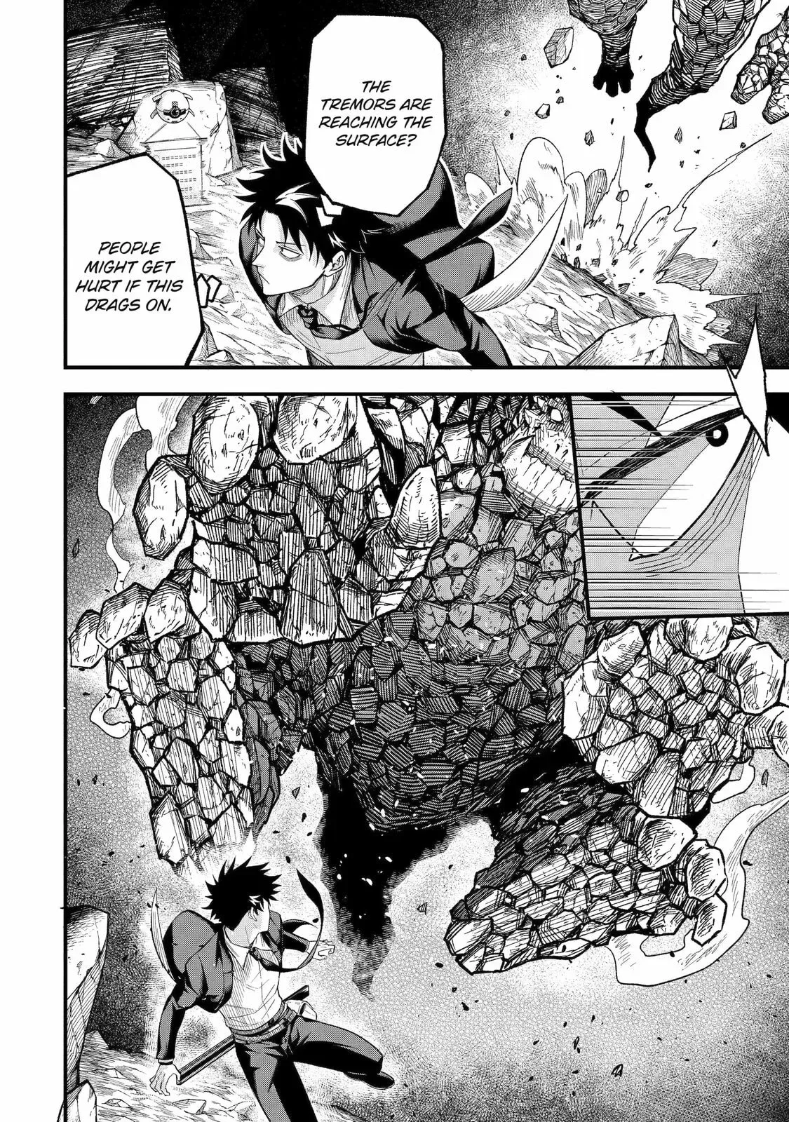 Shachiku Kensei, Haishinsha ni Naru: Black Guild Kaishain, Ukkari Kaisha-you Kaisen de S-kyuu Monster o Aite ni Musou Suru Tokoro o Zenkoku Haishin Shiteshimau Chapter 13 page 4