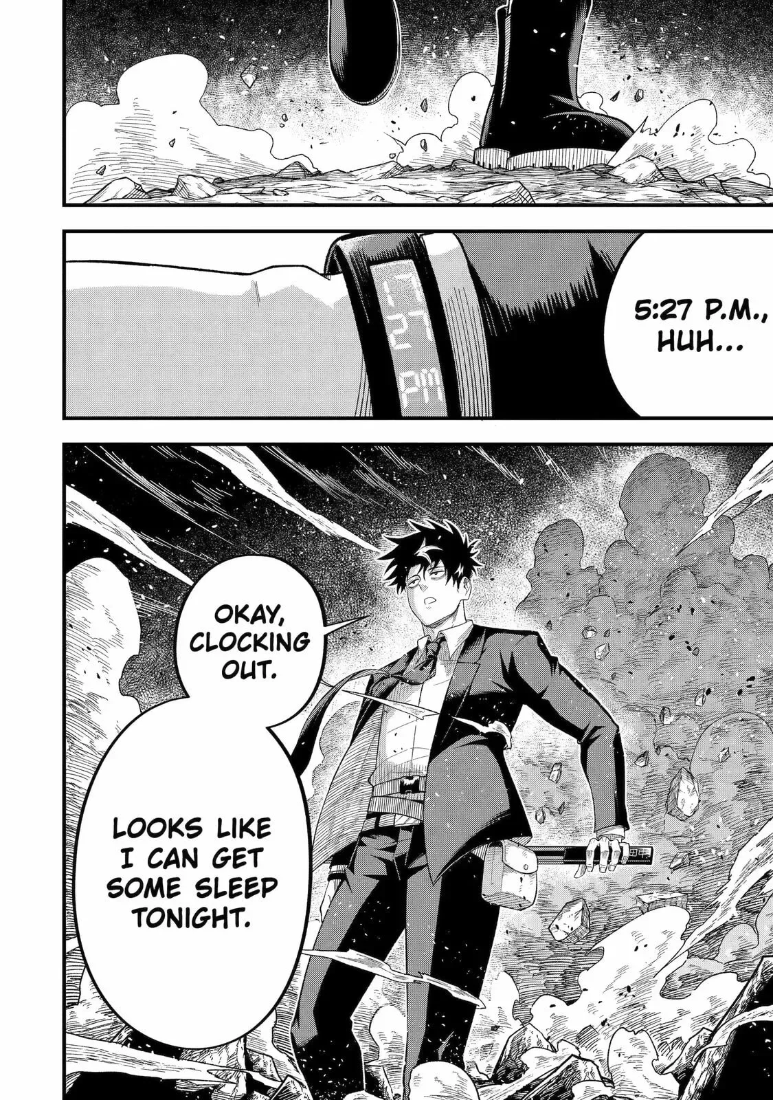 Shachiku Kensei, Haishinsha ni Naru: Black Guild Kaishain, Ukkari Kaisha-you Kaisen de S-kyuu Monster o Aite ni Musou Suru Tokoro o Zenkoku Haishin Shiteshimau Chapter 13 page 39