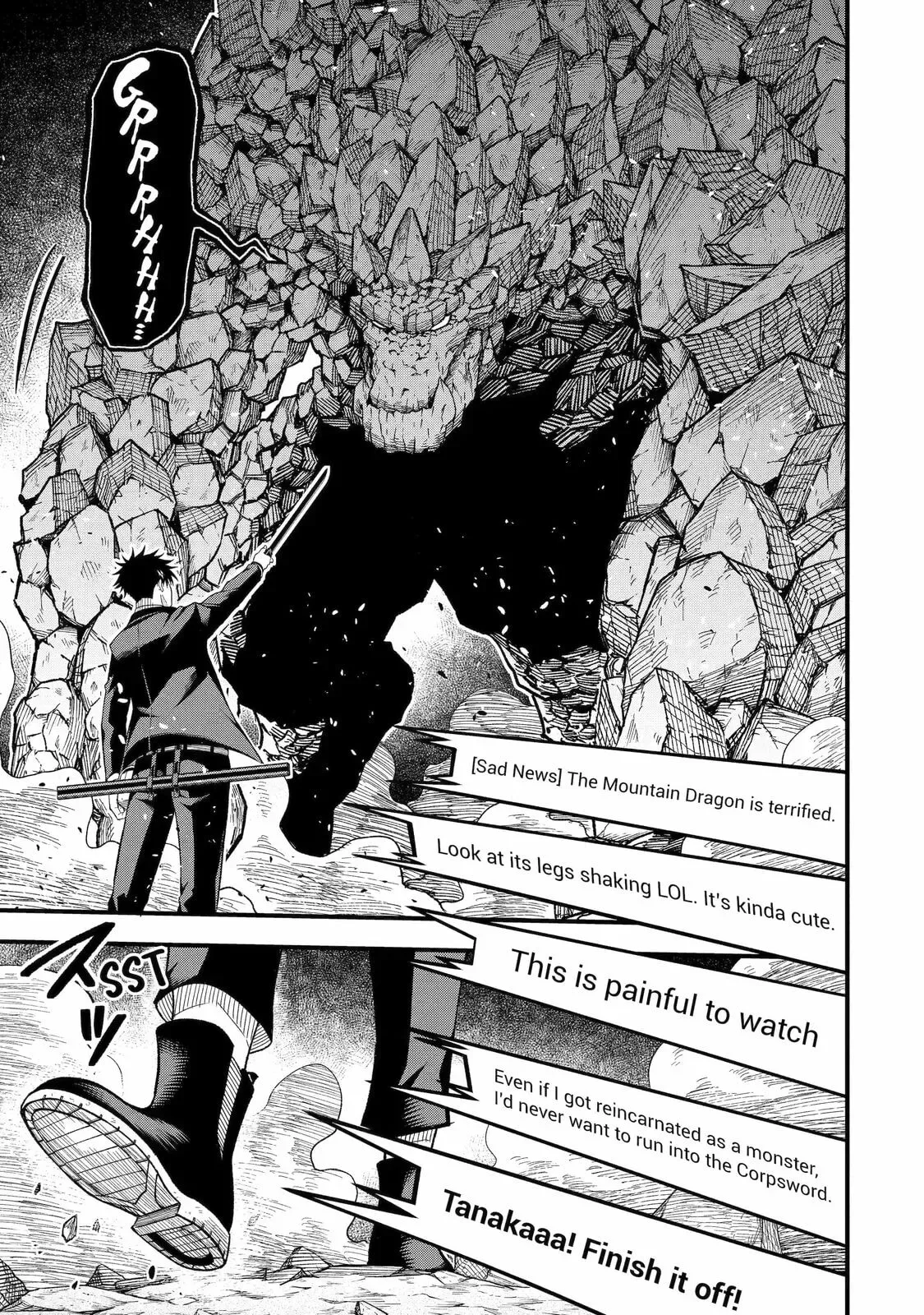 Shachiku Kensei, Haishinsha ni Naru: Black Guild Kaishain, Ukkari Kaisha-you Kaisen de S-kyuu Monster o Aite ni Musou Suru Tokoro o Zenkoku Haishin Shiteshimau Chapter 13 page 12