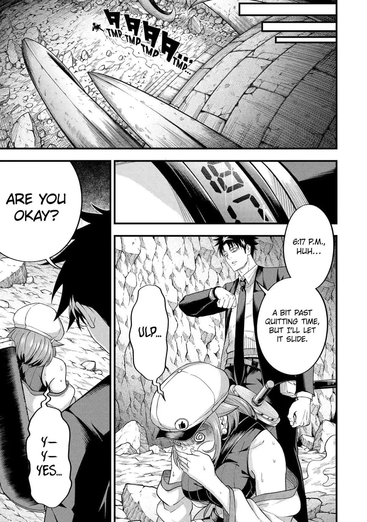 Shachiku Kensei, Haishinsha ni Naru: Black Guild Kaishain, Ukkari Kaisha-you Kaisen de S-kyuu Monster o Aite ni Musou Suru Tokoro o Zenkoku Haishin Shiteshimau Chapter 14 page 17