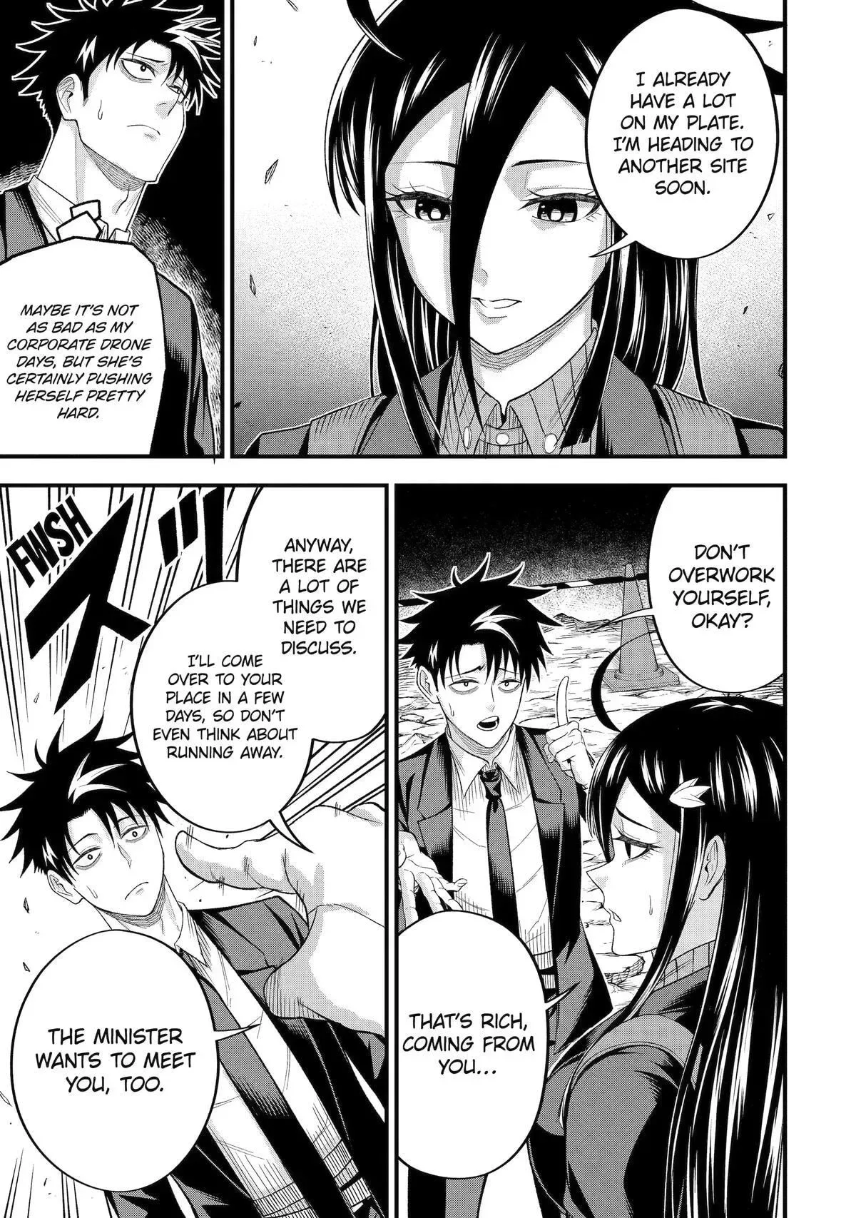 Shachiku Kensei, Haishinsha ni Naru: Black Guild Kaishain, Ukkari Kaisha-you Kaisen de S-kyuu Monster o Aite ni Musou Suru Tokoro o Zenkoku Haishin Shiteshimau Chapter 15 page 5