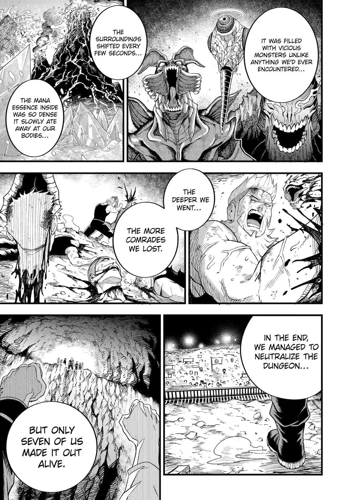 Shachiku Kensei, Haishinsha ni Naru: Black Guild Kaishain, Ukkari Kaisha-you Kaisen de S-kyuu Monster o Aite ni Musou Suru Tokoro o Zenkoku Haishin Shiteshimau Chapter 16 page 36
