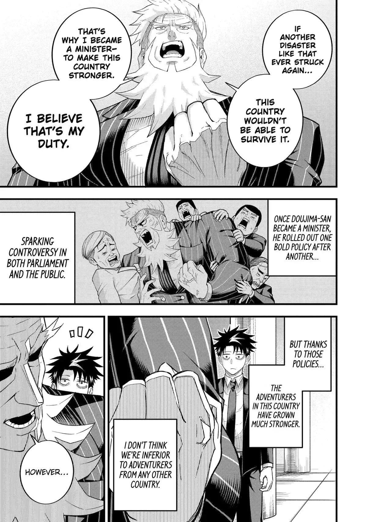 Shachiku Kensei, Haishinsha ni Naru: Black Guild Kaishain, Ukkari Kaisha-you Kaisen de S-kyuu Monster o Aite ni Musou Suru Tokoro o Zenkoku Haishin Shiteshimau Chapter 16 page 38