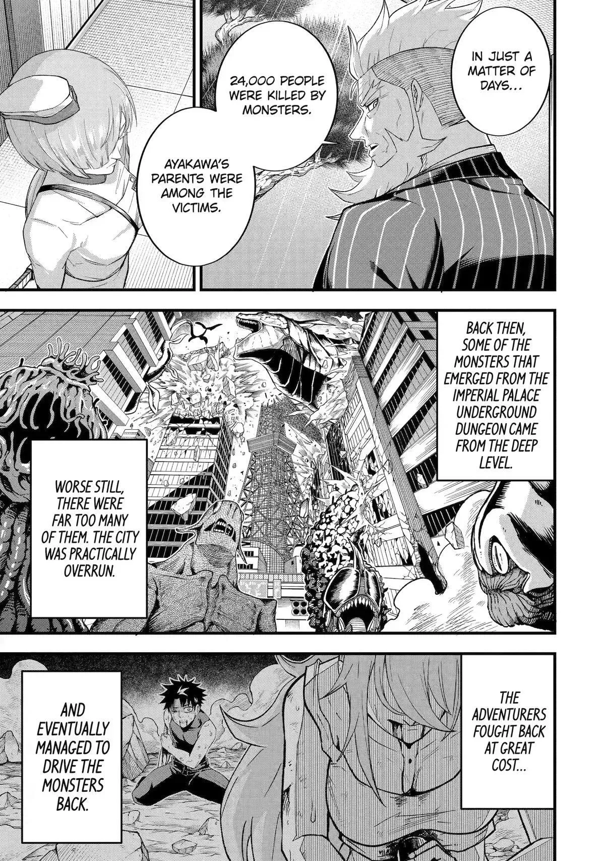 Shachiku Kensei, Haishinsha ni Naru: Black Guild Kaishain, Ukkari Kaisha-you Kaisen de S-kyuu Monster o Aite ni Musou Suru Tokoro o Zenkoku Haishin Shiteshimau Chapter 16 page 32