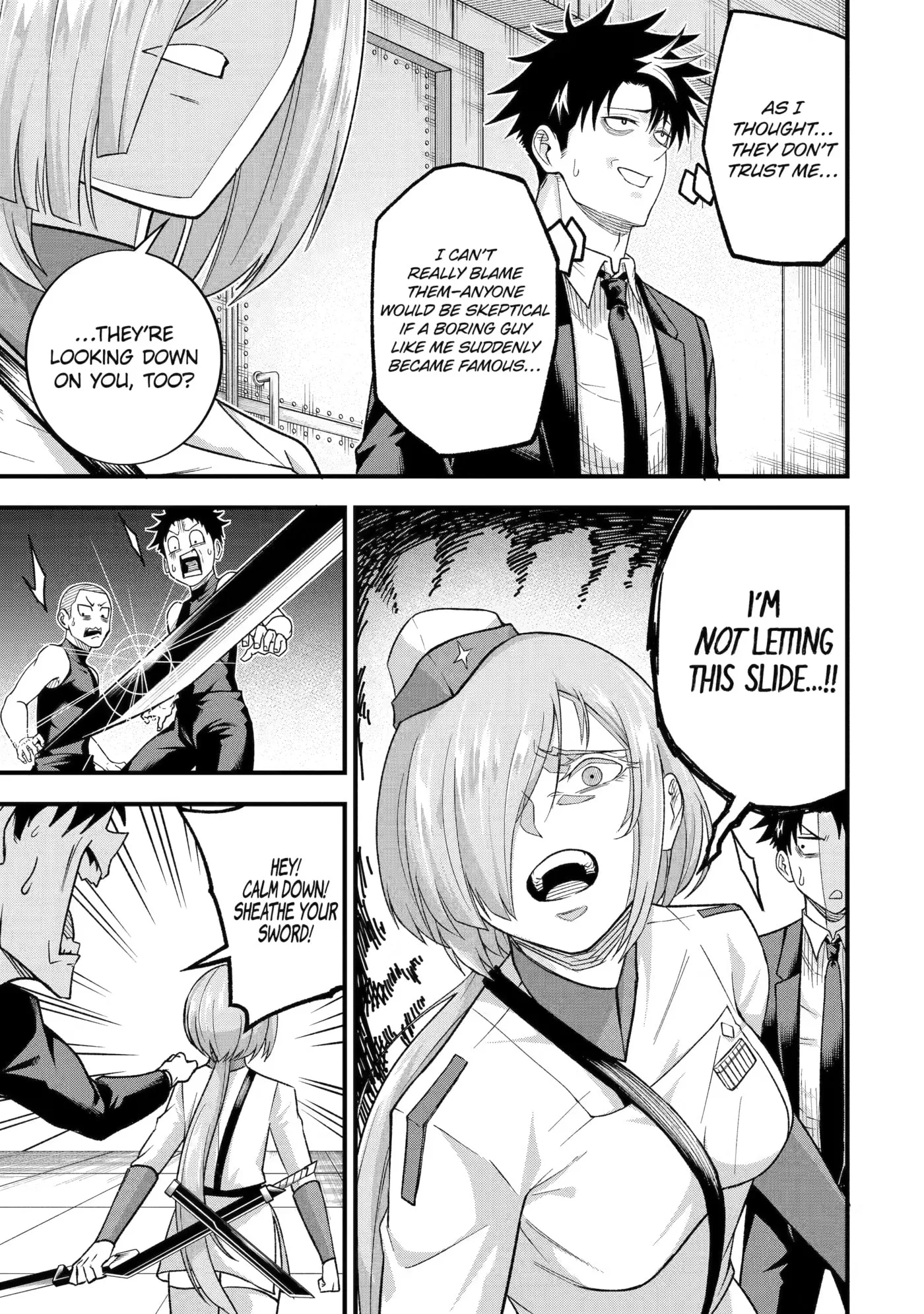 Shachiku Kensei, Haishinsha ni Naru: Black Guild Kaishain, Ukkari Kaisha-you Kaisen de S-kyuu Monster o Aite ni Musou Suru Tokoro o Zenkoku Haishin Shiteshimau Chapter 17 page 22