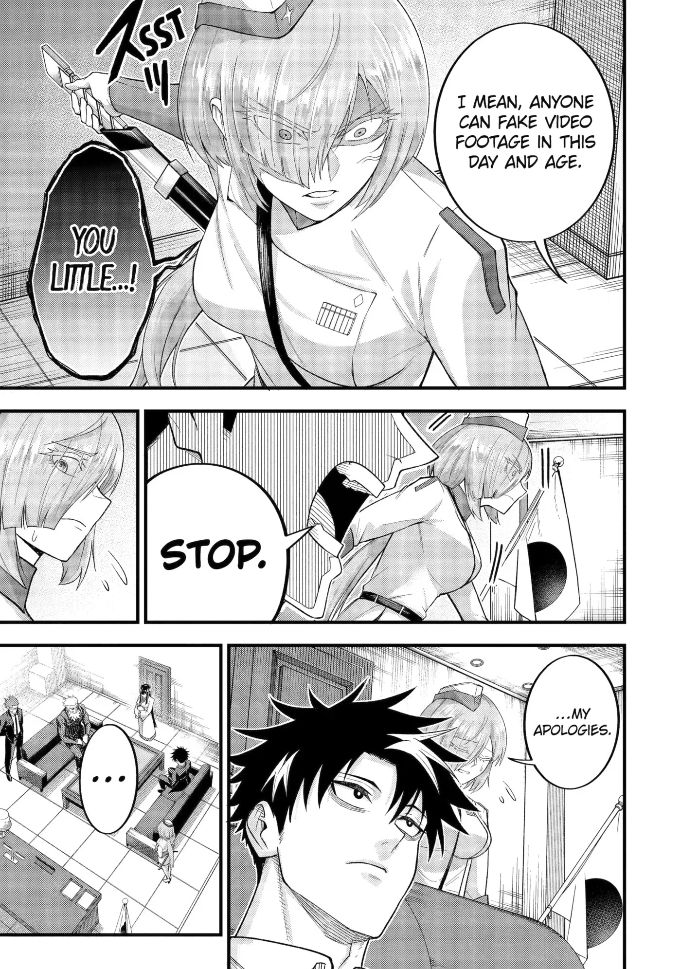 Shachiku Kensei, Haishinsha ni Naru: Black Guild Kaishain, Ukkari Kaisha-you Kaisen de S-kyuu Monster o Aite ni Musou Suru Tokoro o Zenkoku Haishin Shiteshimau Chapter 17 page 15