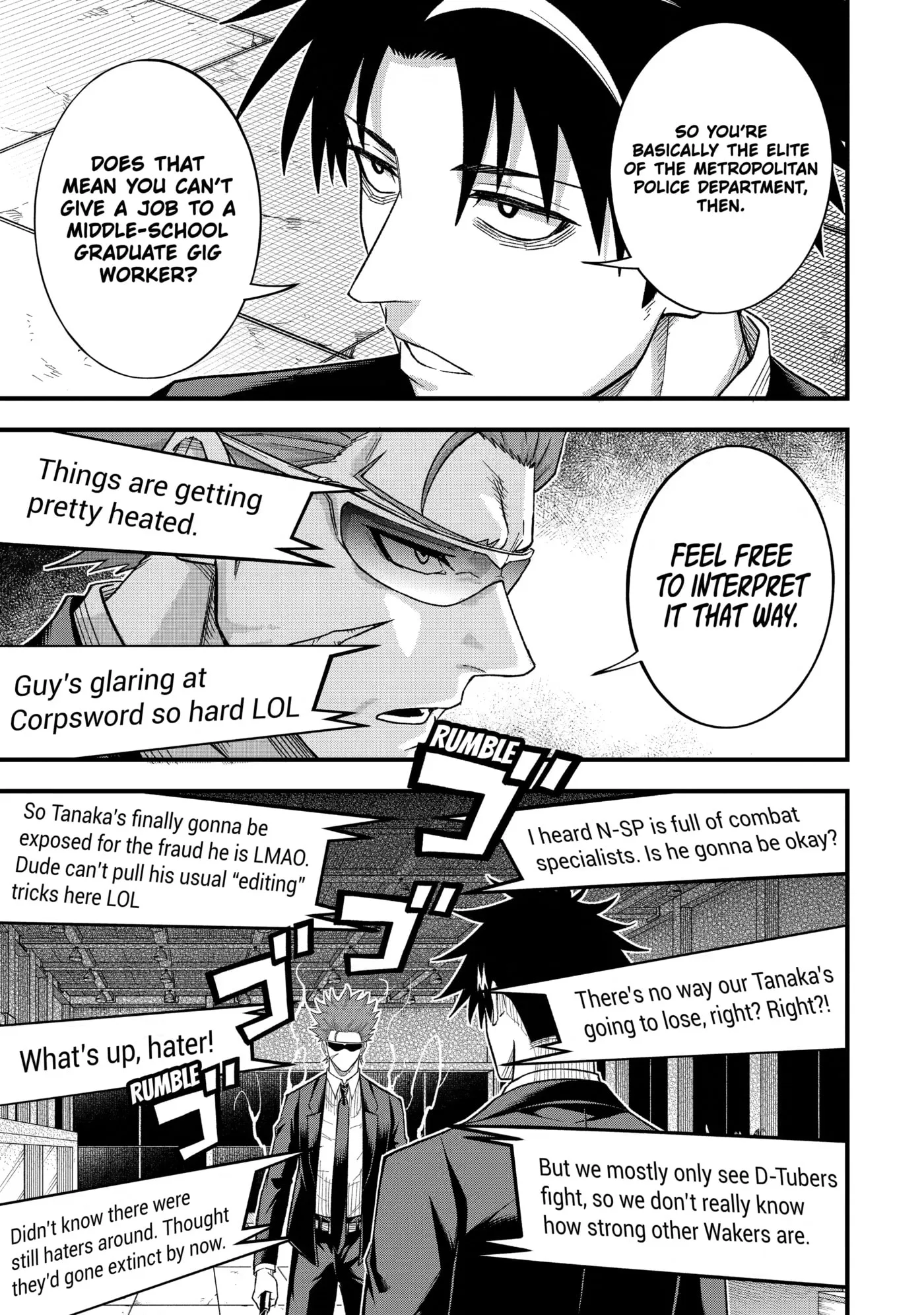 Shachiku Kensei, Haishinsha ni Naru: Black Guild Kaishain, Ukkari Kaisha-you Kaisen de S-kyuu Monster o Aite ni Musou Suru Tokoro o Zenkoku Haishin Shiteshimau Chapter 17 page 32