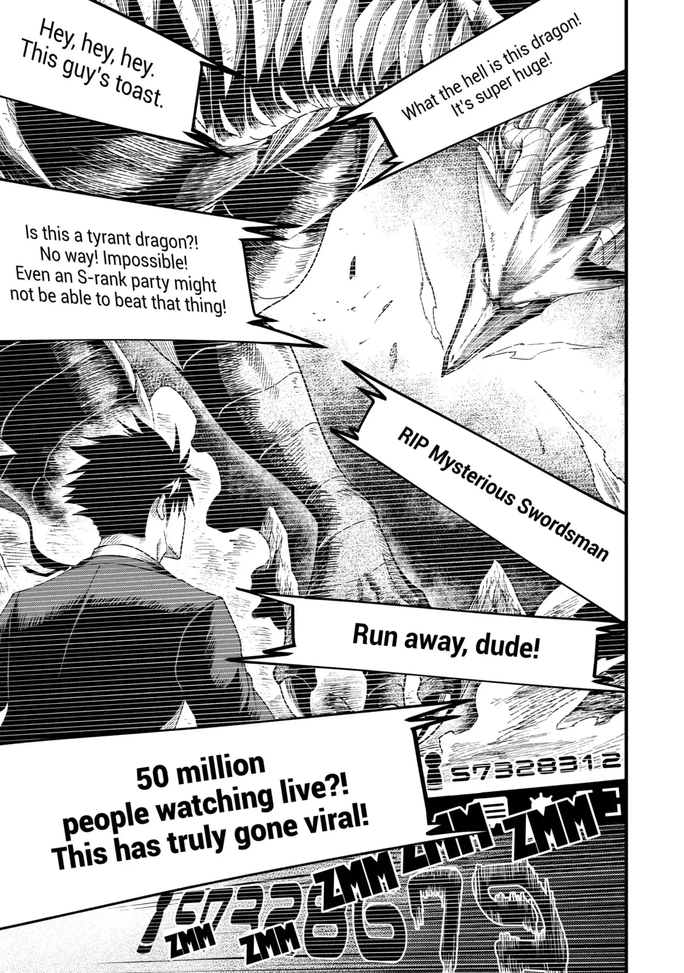 Shachiku Kensei, Haishinsha ni Naru: Black Guild Kaishain, Ukkari Kaisha-you Kaisen de S-kyuu Monster o Aite ni Musou Suru Tokoro o Zenkoku Haishin Shiteshimau Chapter 2.2 page 10