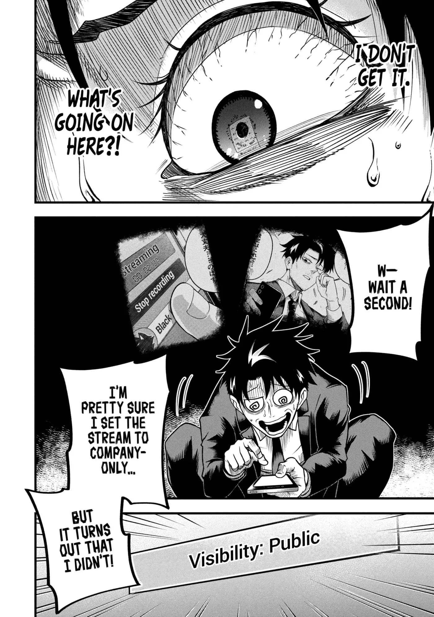 Shachiku Kensei, Haishinsha ni Naru: Black Guild Kaishain, Ukkari Kaisha-you Kaisen de S-kyuu Monster o Aite ni Musou Suru Tokoro o Zenkoku Haishin Shiteshimau Chapter 2.4 page 8