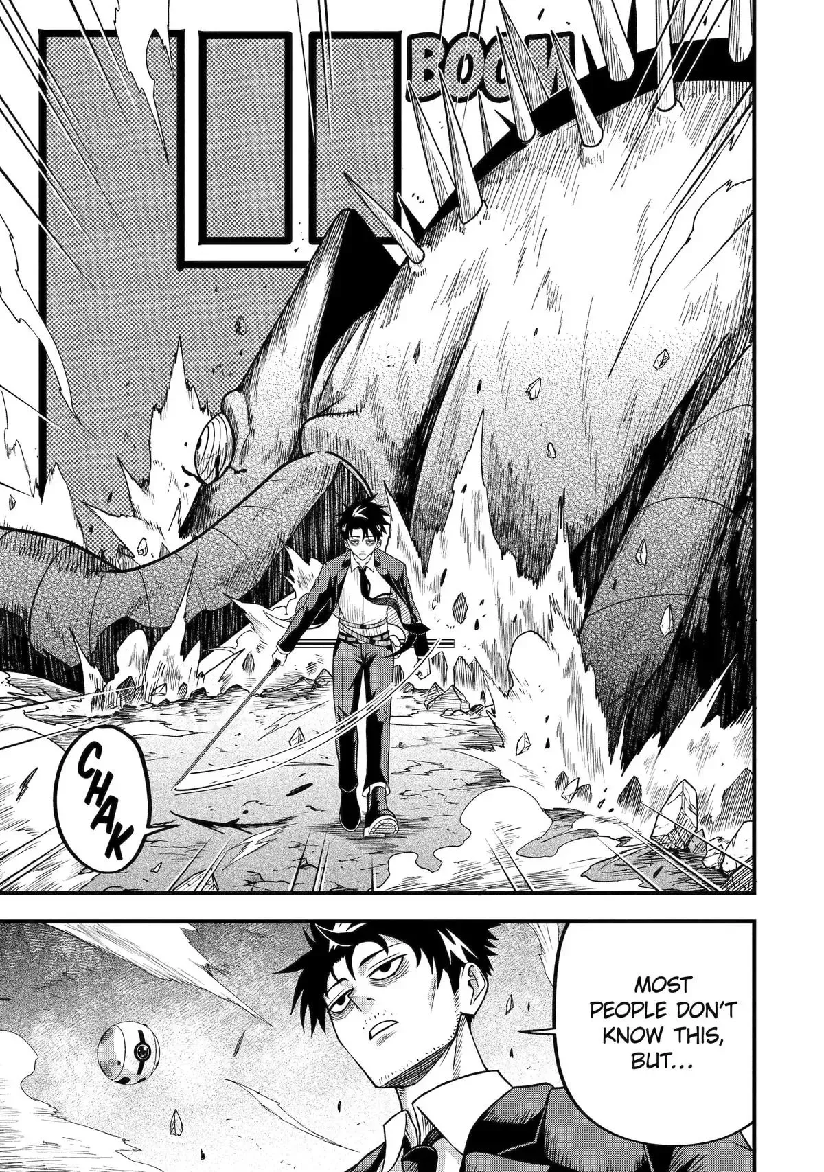 Shachiku Kensei, Haishinsha ni Naru: Black Guild Kaishain, Ukkari Kaisha-you Kaisen de S-kyuu Monster o Aite ni Musou Suru Tokoro o Zenkoku Haishin Shiteshimau Chapter 2 page 15