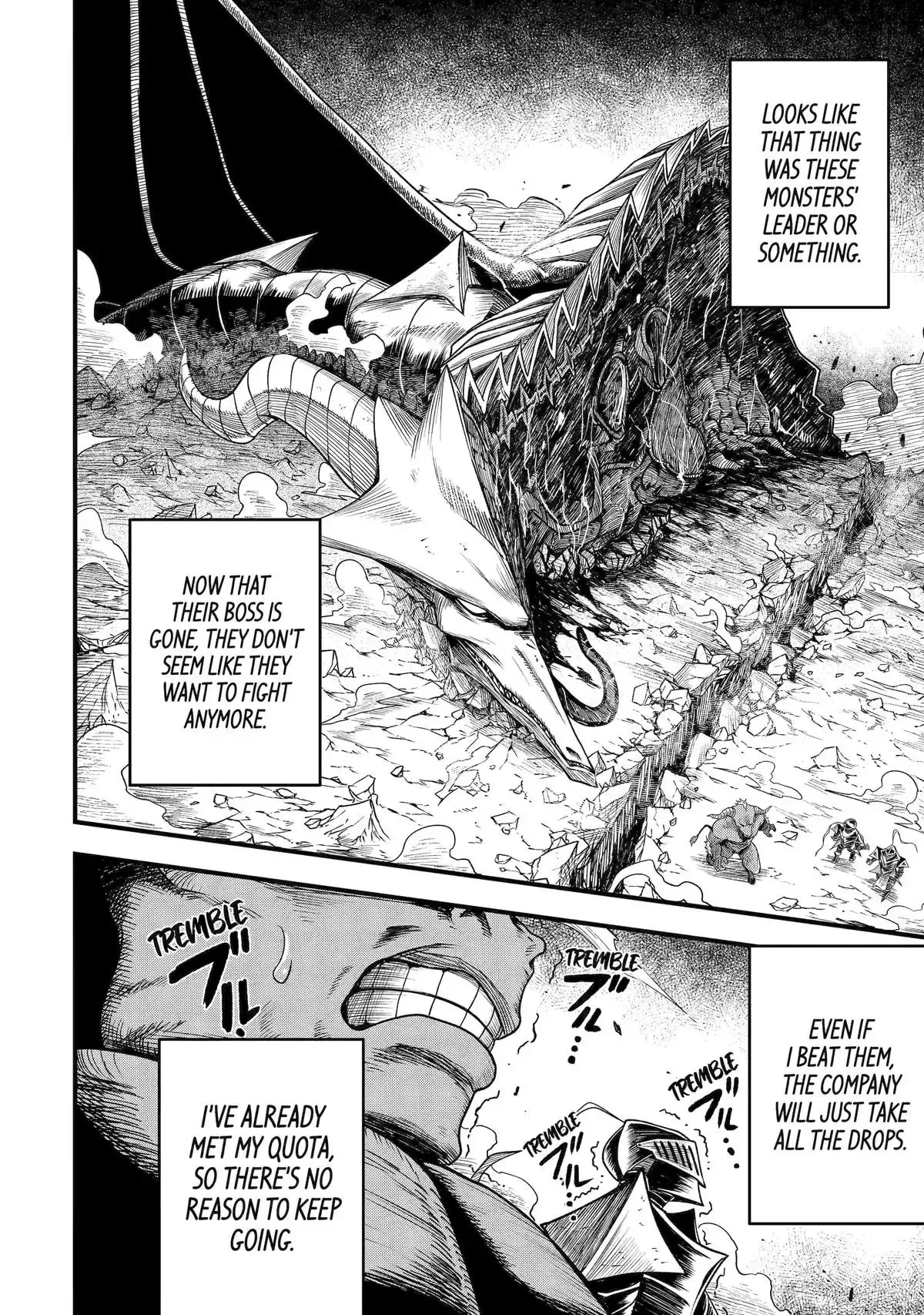 Shachiku Kensei, Haishinsha ni Naru: Black Guild Kaishain, Ukkari Kaisha-you Kaisen de S-kyuu Monster o Aite ni Musou Suru Tokoro o Zenkoku Haishin Shiteshimau Chapter 2 page 31