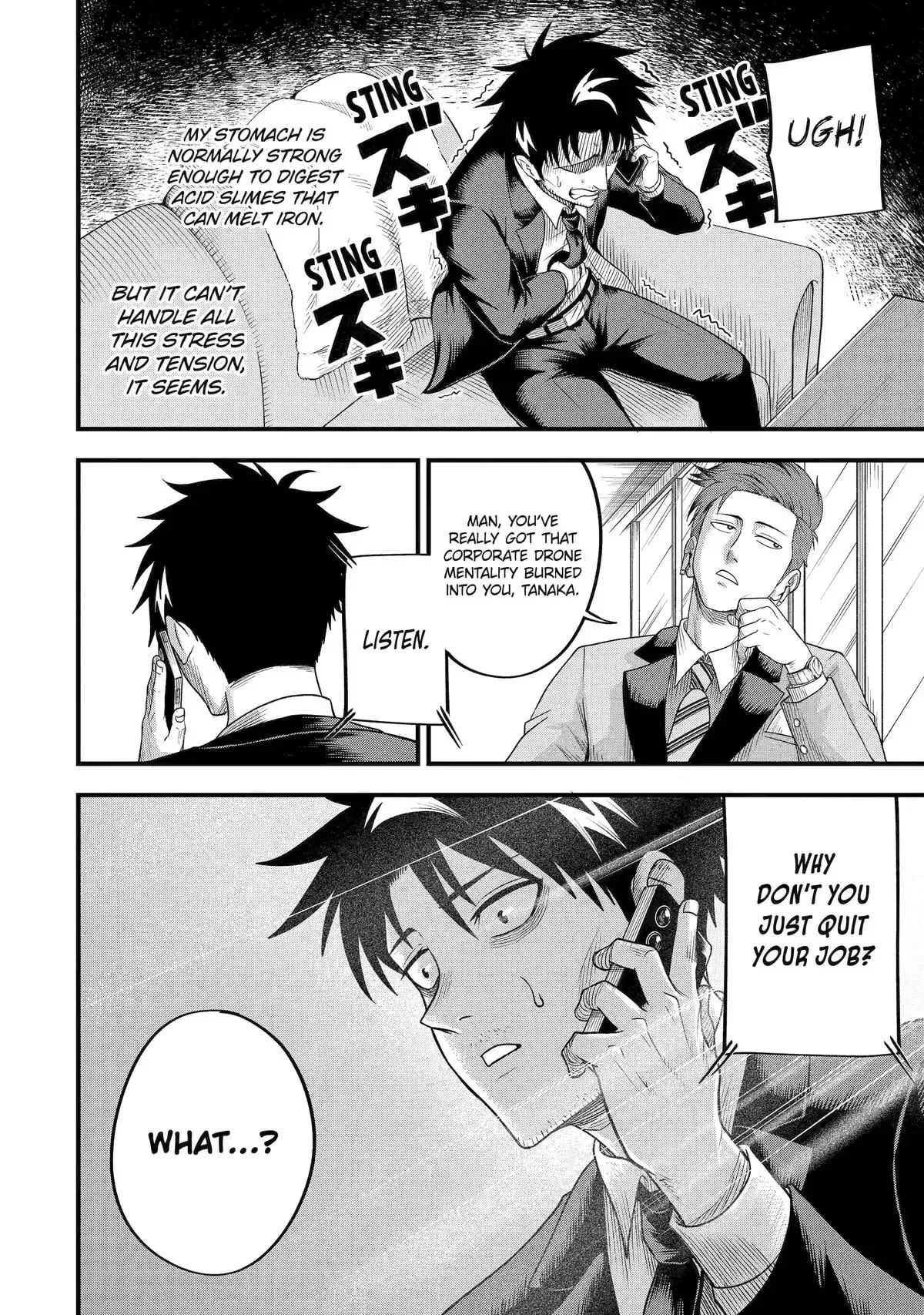 Shachiku Kensei, Haishinsha ni Naru: Black Guild Kaishain, Ukkari Kaisha-you Kaisen de S-kyuu Monster o Aite ni Musou Suru Tokoro o Zenkoku Haishin Shiteshimau Chapter 3 page 16