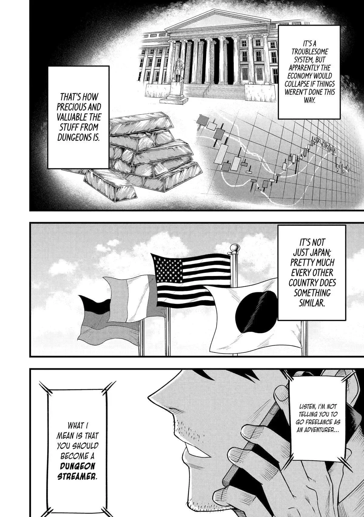 Shachiku Kensei, Haishinsha ni Naru: Black Guild Kaishain, Ukkari Kaisha-you Kaisen de S-kyuu Monster o Aite ni Musou Suru Tokoro o Zenkoku Haishin Shiteshimau Chapter 3 page 22