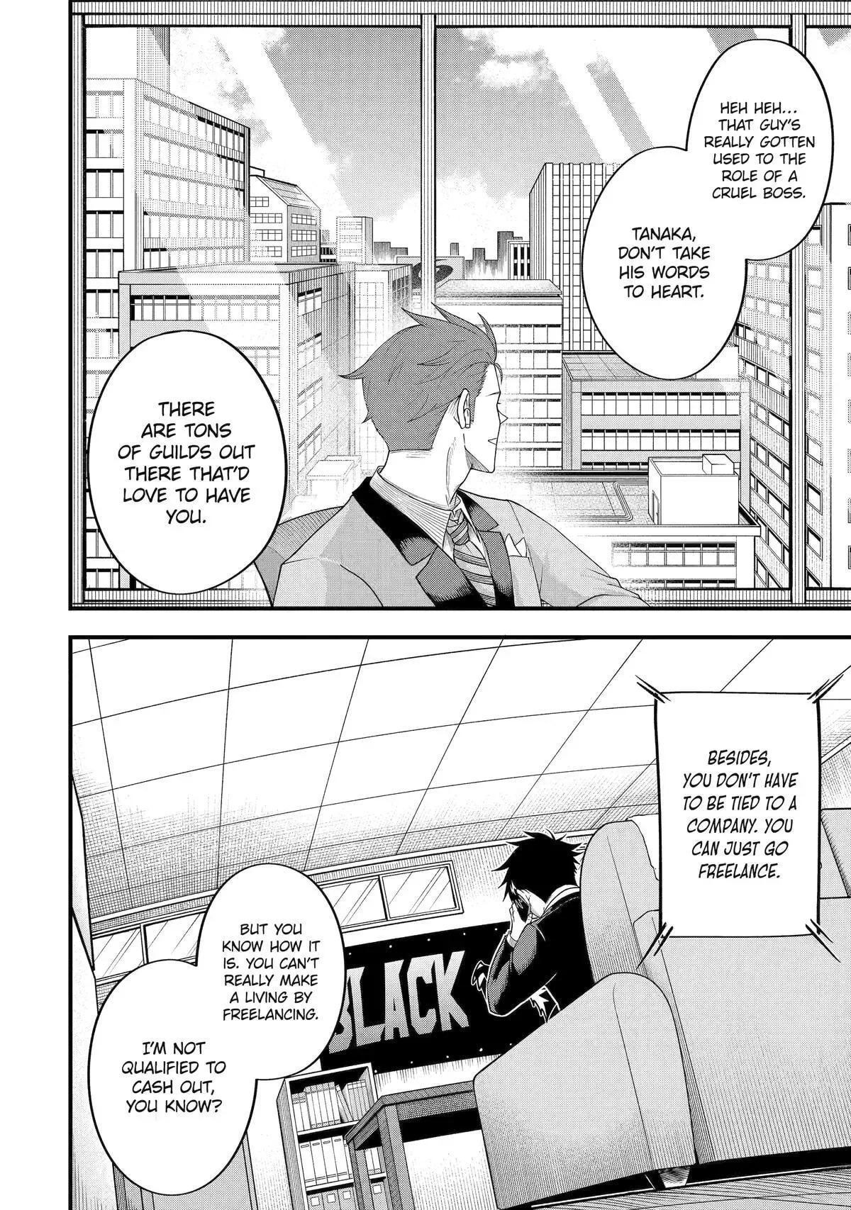 Shachiku Kensei, Haishinsha ni Naru: Black Guild Kaishain, Ukkari Kaisha-you Kaisen de S-kyuu Monster o Aite ni Musou Suru Tokoro o Zenkoku Haishin Shiteshimau Chapter 3 page 20