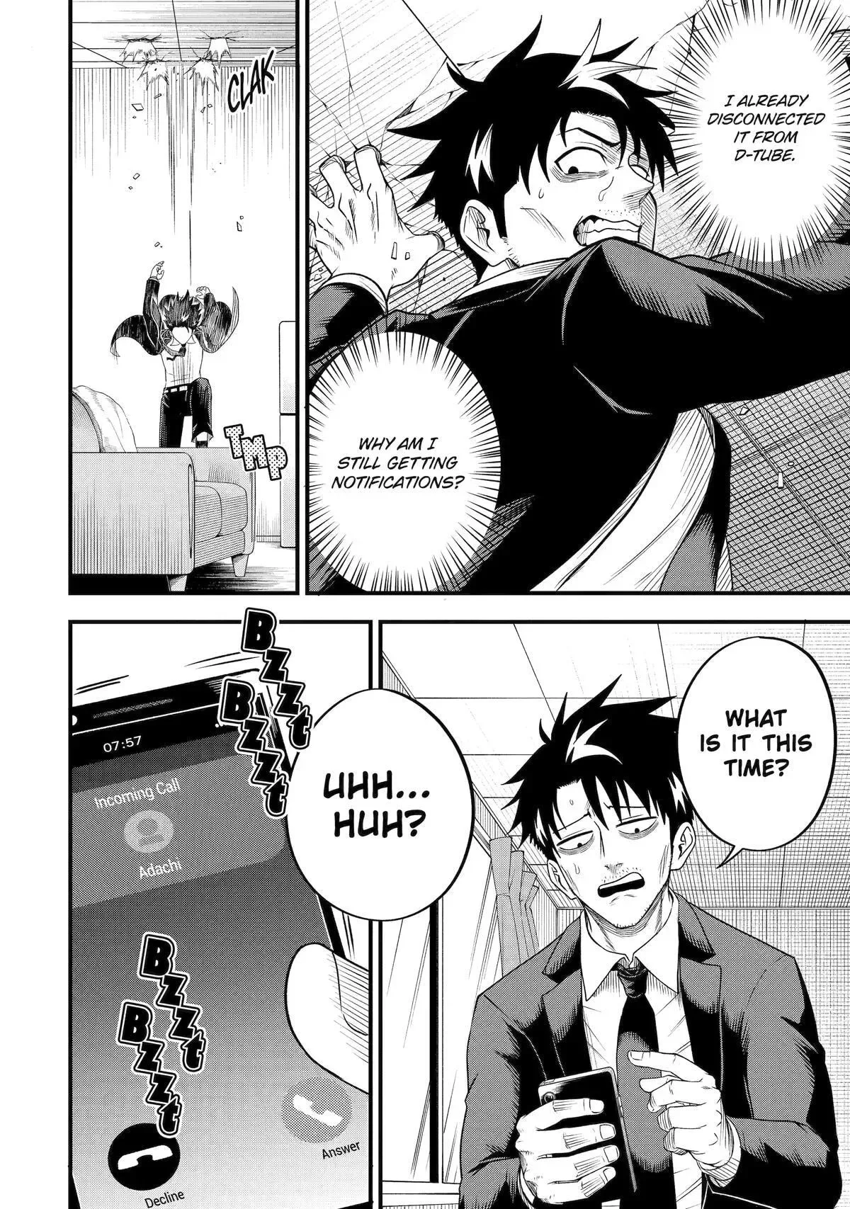 Shachiku Kensei, Haishinsha ni Naru: Black Guild Kaishain, Ukkari Kaisha-you Kaisen de S-kyuu Monster o Aite ni Musou Suru Tokoro o Zenkoku Haishin Shiteshimau Chapter 3 page 8