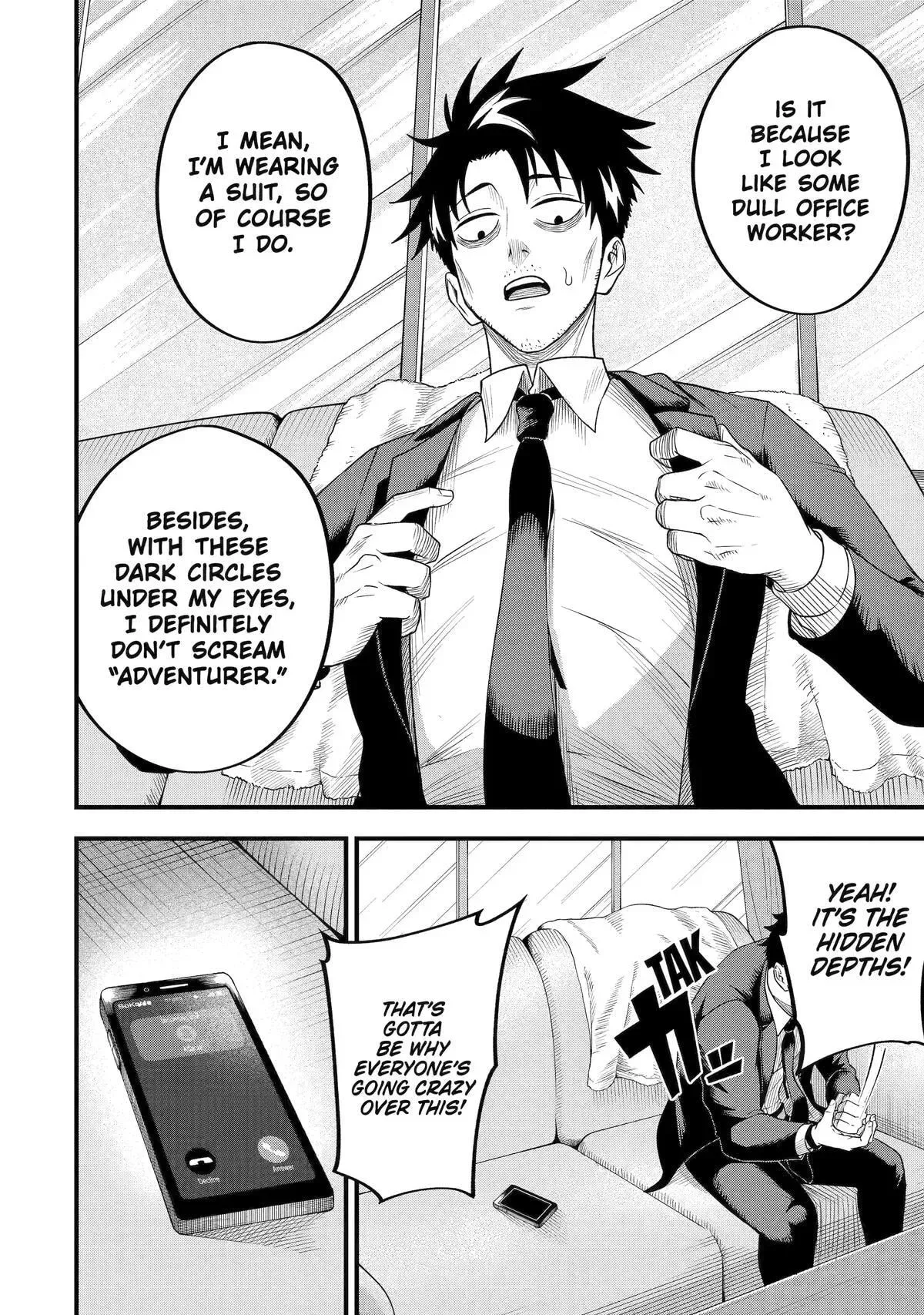 Shachiku Kensei, Haishinsha ni Naru: Black Guild Kaishain, Ukkari Kaisha-you Kaisen de S-kyuu Monster o Aite ni Musou Suru Tokoro o Zenkoku Haishin Shiteshimau Chapter 3 page 6