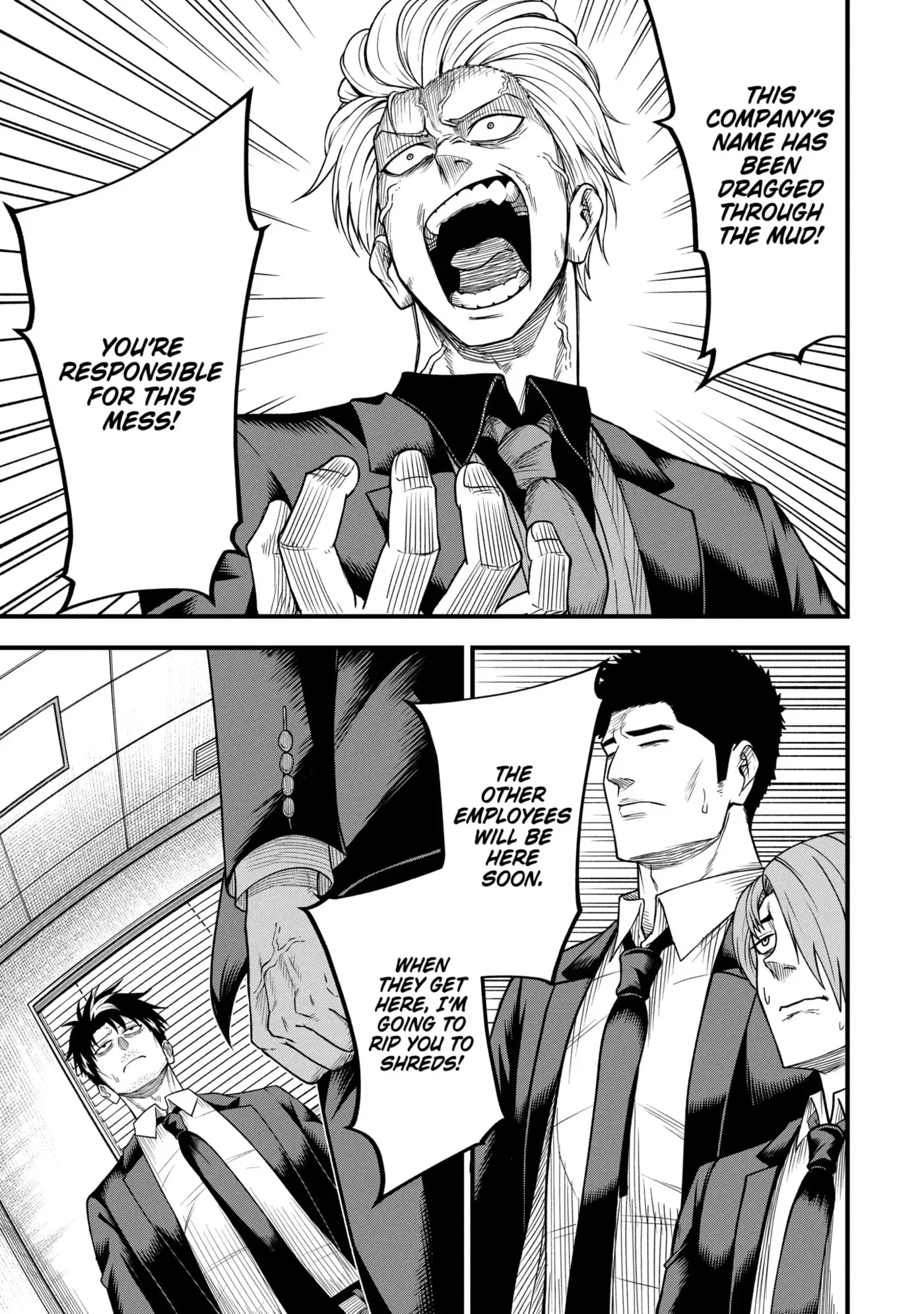 Shachiku Kensei, Haishinsha ni Naru: Black Guild Kaishain, Ukkari Kaisha-you Kaisen de S-kyuu Monster o Aite ni Musou Suru Tokoro o Zenkoku Haishin Shiteshimau Chapter 4.1 page 3