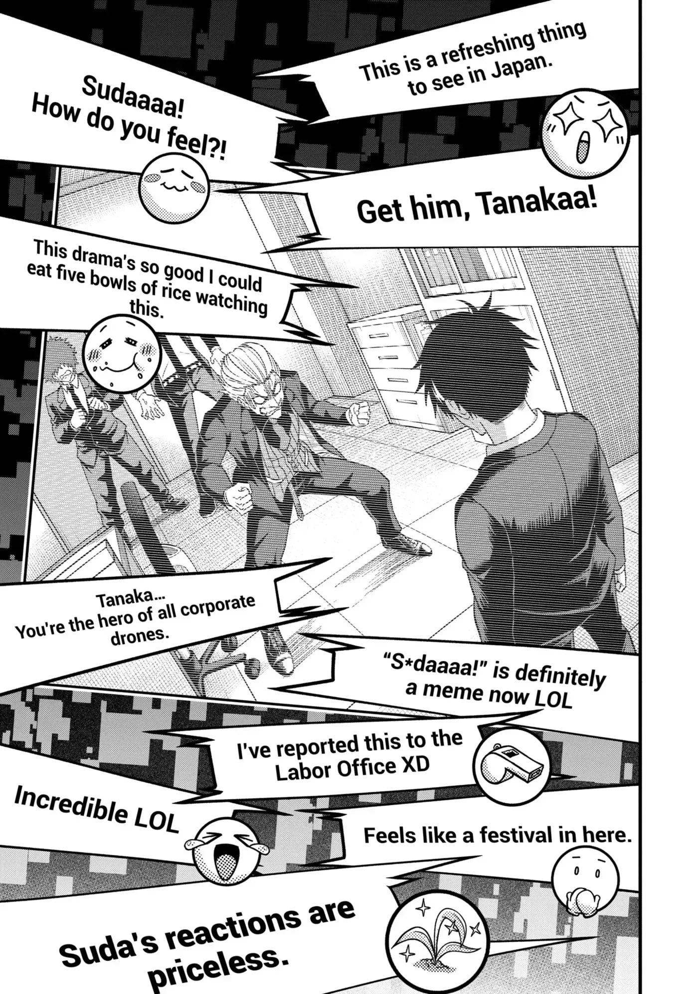 Shachiku Kensei, Haishinsha ni Naru: Black Guild Kaishain, Ukkari Kaisha-you Kaisen de S-kyuu Monster o Aite ni Musou Suru Tokoro o Zenkoku Haishin Shiteshimau Chapter 4.2 page 13